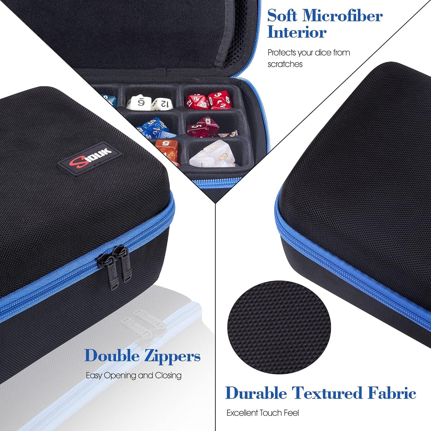 Caja de Almacenamiento de Dados SIQUK Azul Gran Capacidad