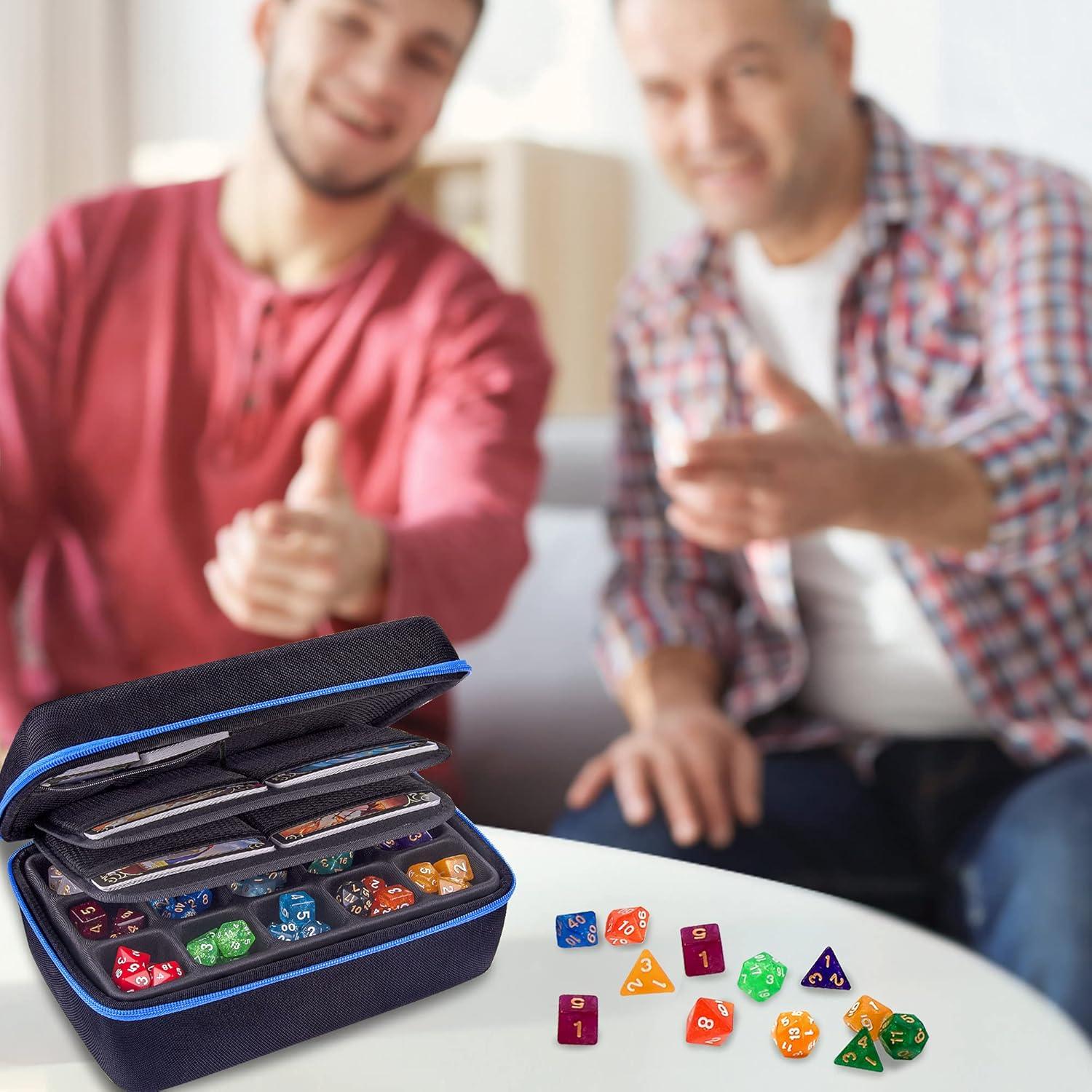 Caja de Almacenamiento de Dados SIQUK Azul Gran Capacidad