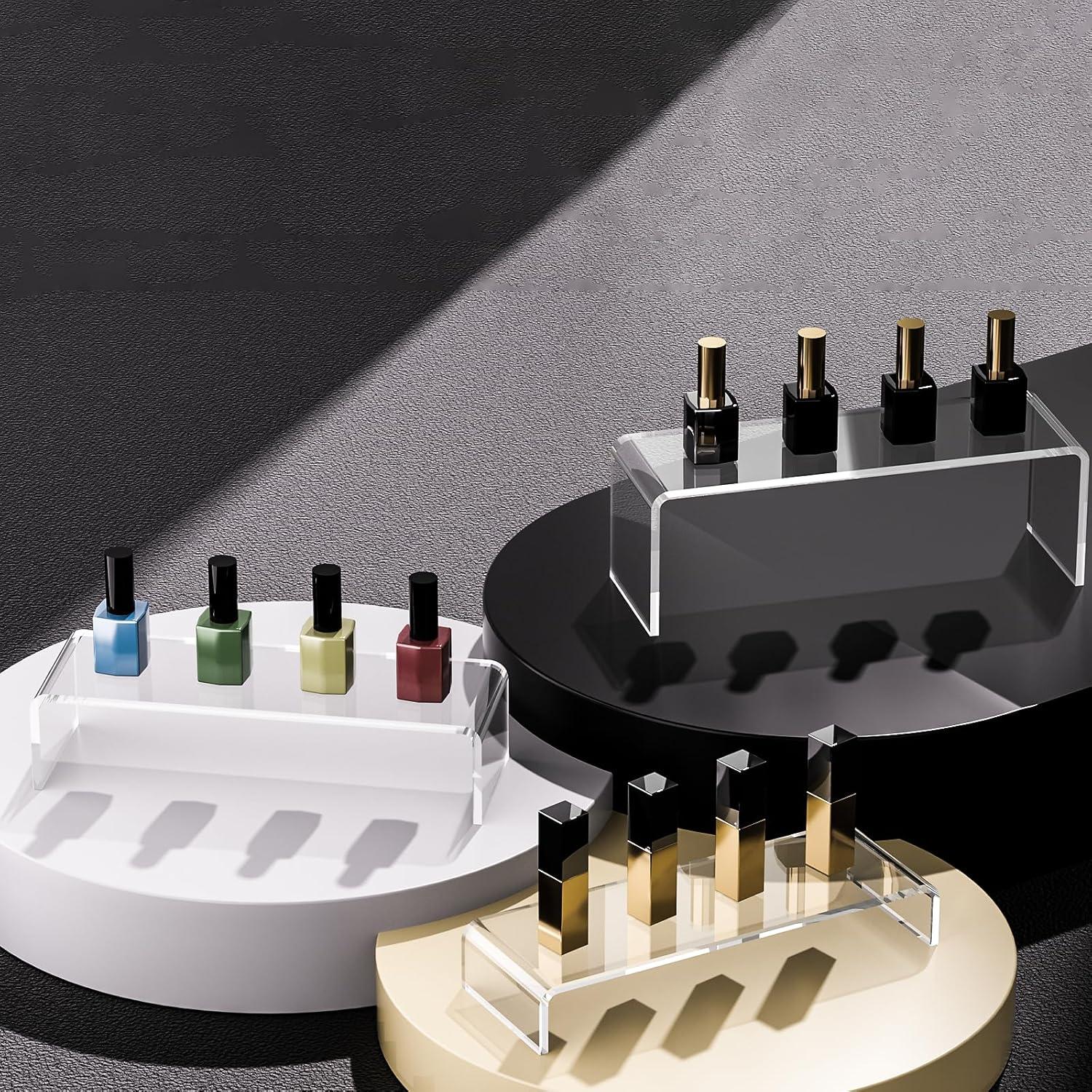 Soportes de Exhibición Acrílicos Acina 3Pcs 22.86x10.16cm