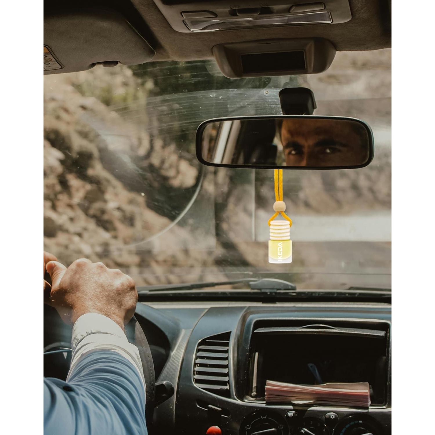 Ambientador de Auto Ikeda Fragancia 2Pcs Madera de Agar 45 Días