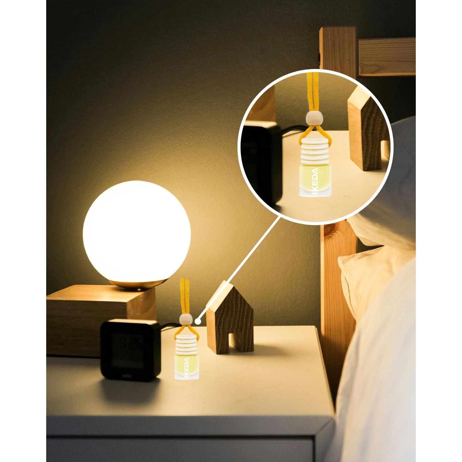 Ambientador de Auto Ikeda Fragancia 2Pcs Madera de Agar 45 Días