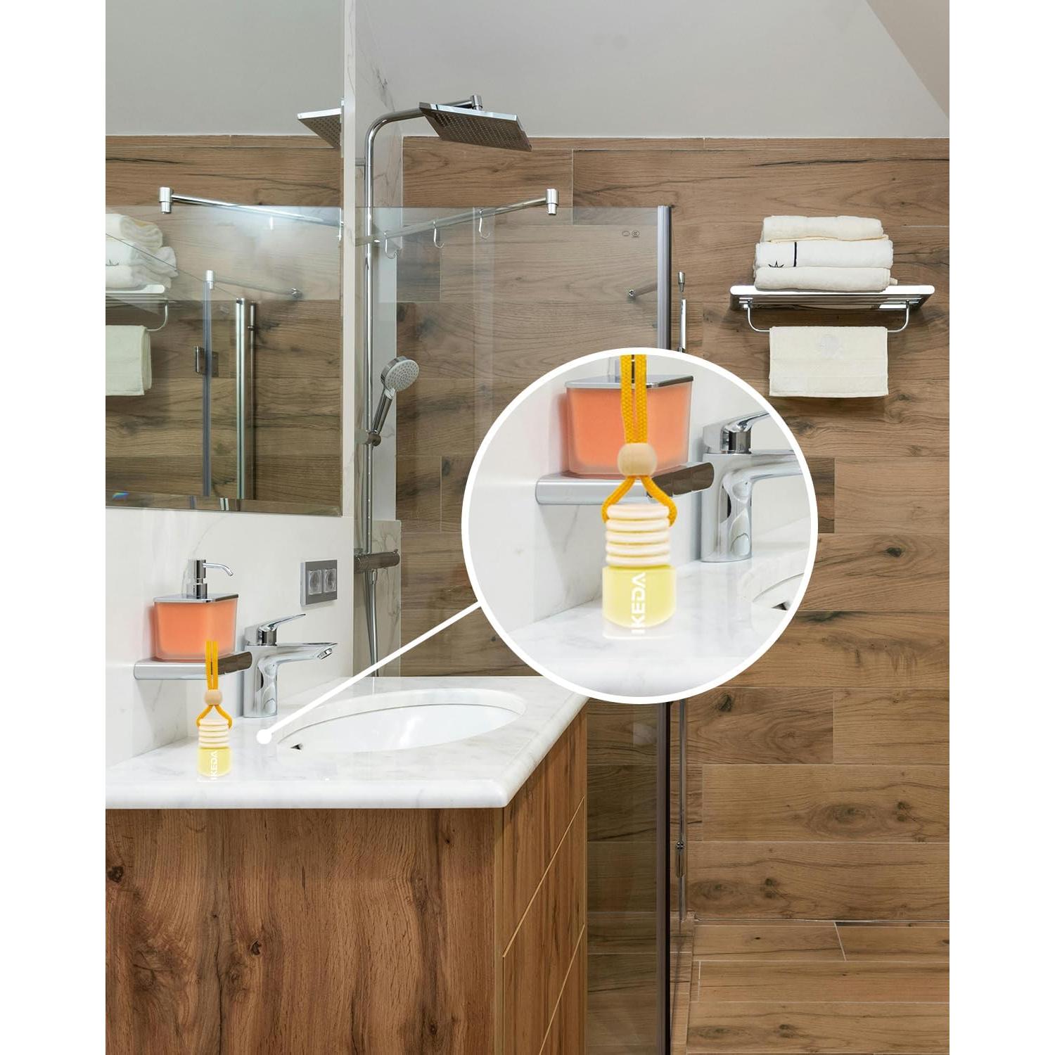 Ambientador de Auto Ikeda Fragancia 2Pcs Madera de Agar 45 Días