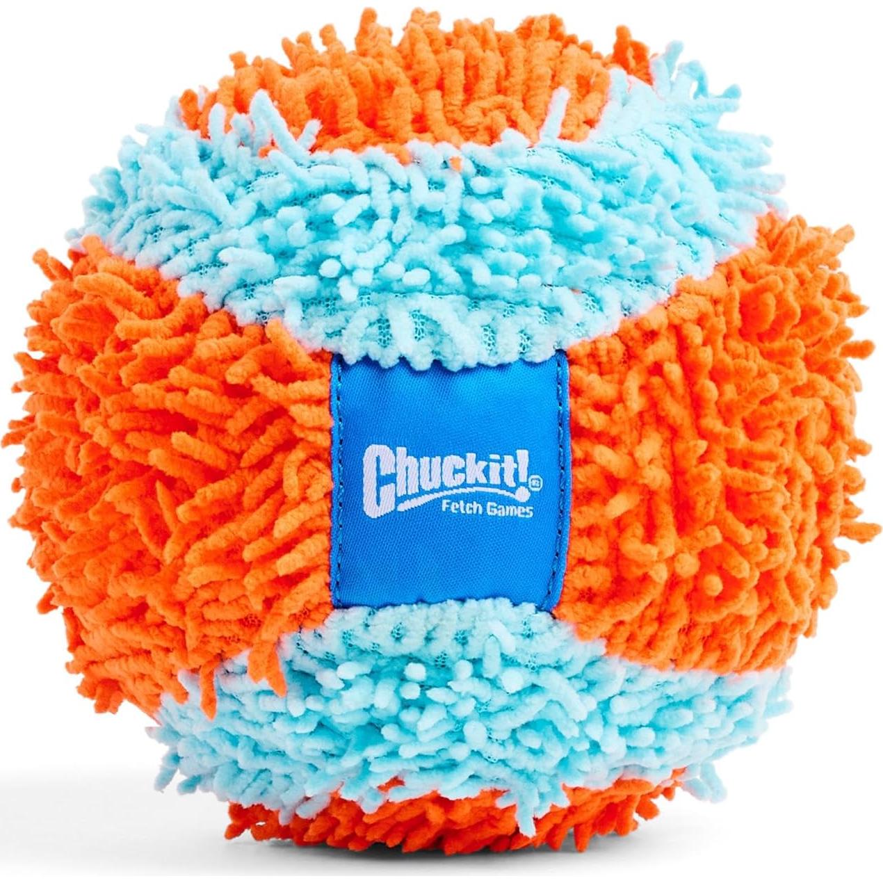Pelota Chuckit! Fetch Interior para Perros 12 cm Naranja/Azul