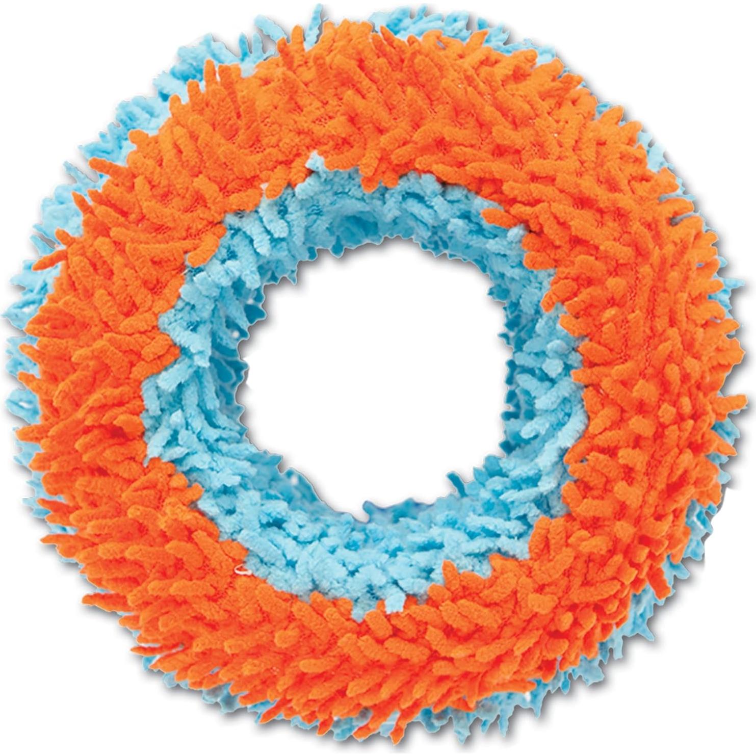 Chuckit! Rodillo Fetch Interior para Perros - Naranja y Azul