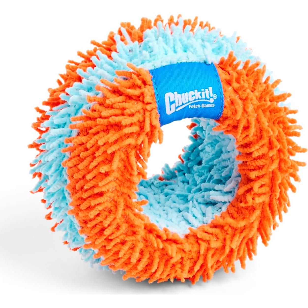 Chuckit! Rodillo Fetch Interior para Perros - Naranja y Azul
