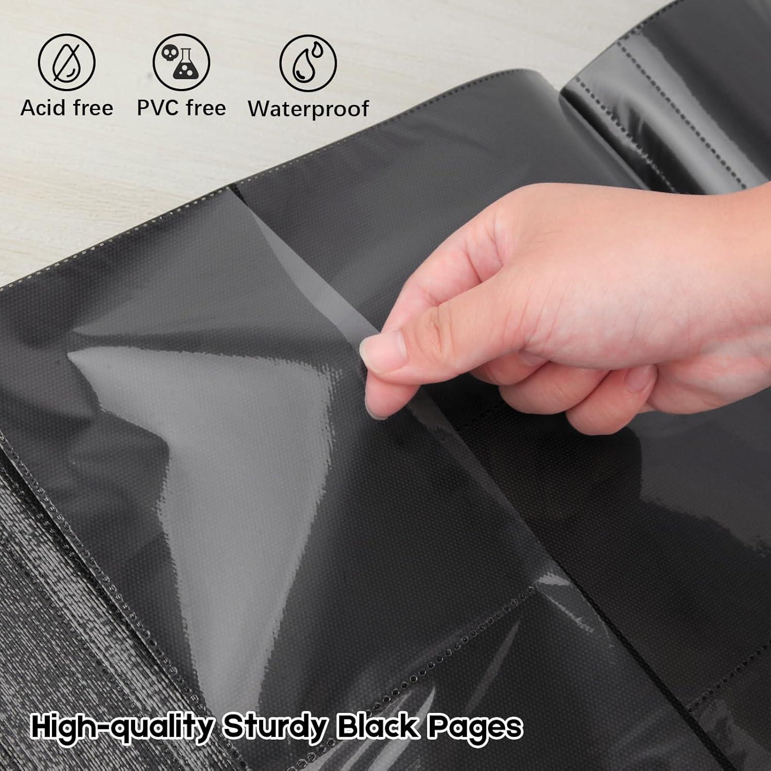 Álbum de Fotos Veicevol 1000 Bolsillos 4x6 Negro