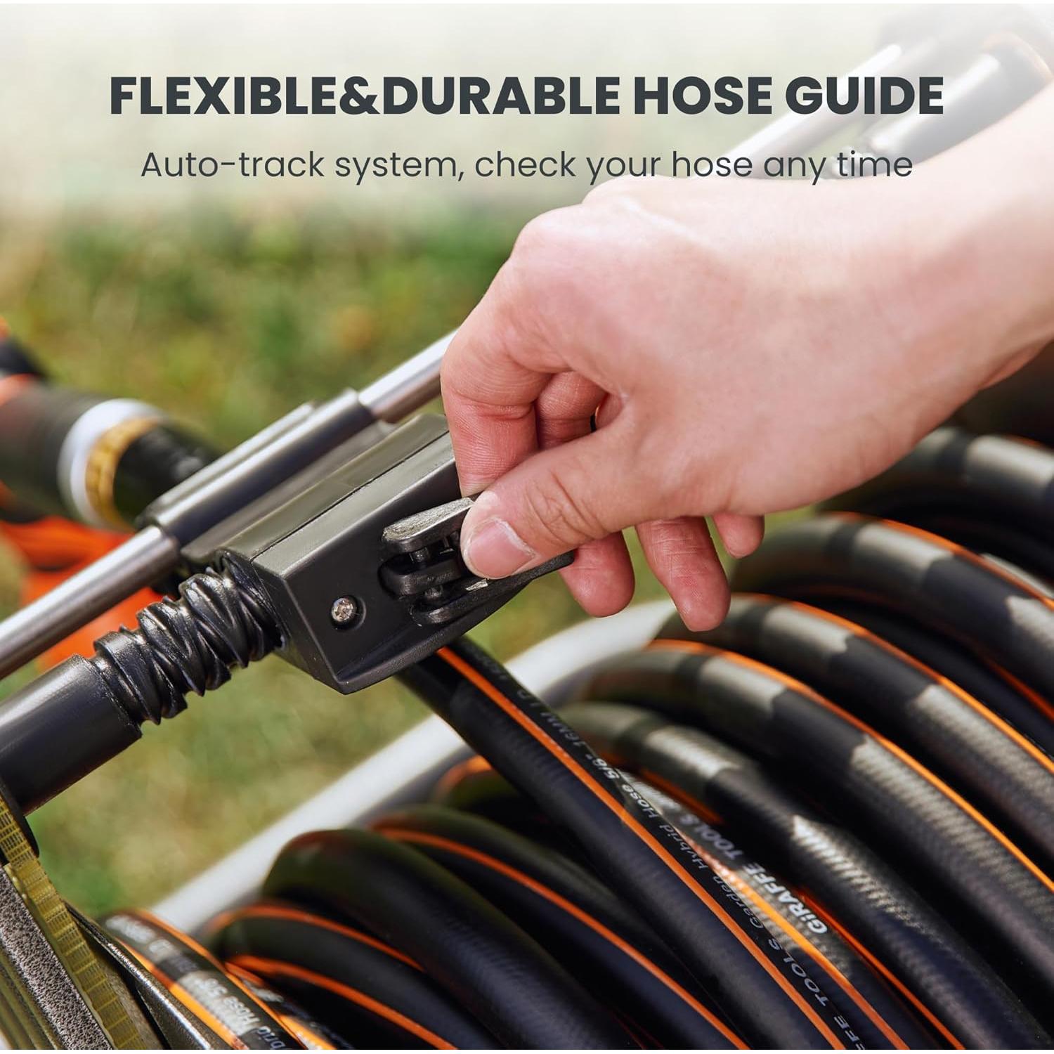 Carro de Carrete de Manguera Giraffe Tools Metal 200 pies