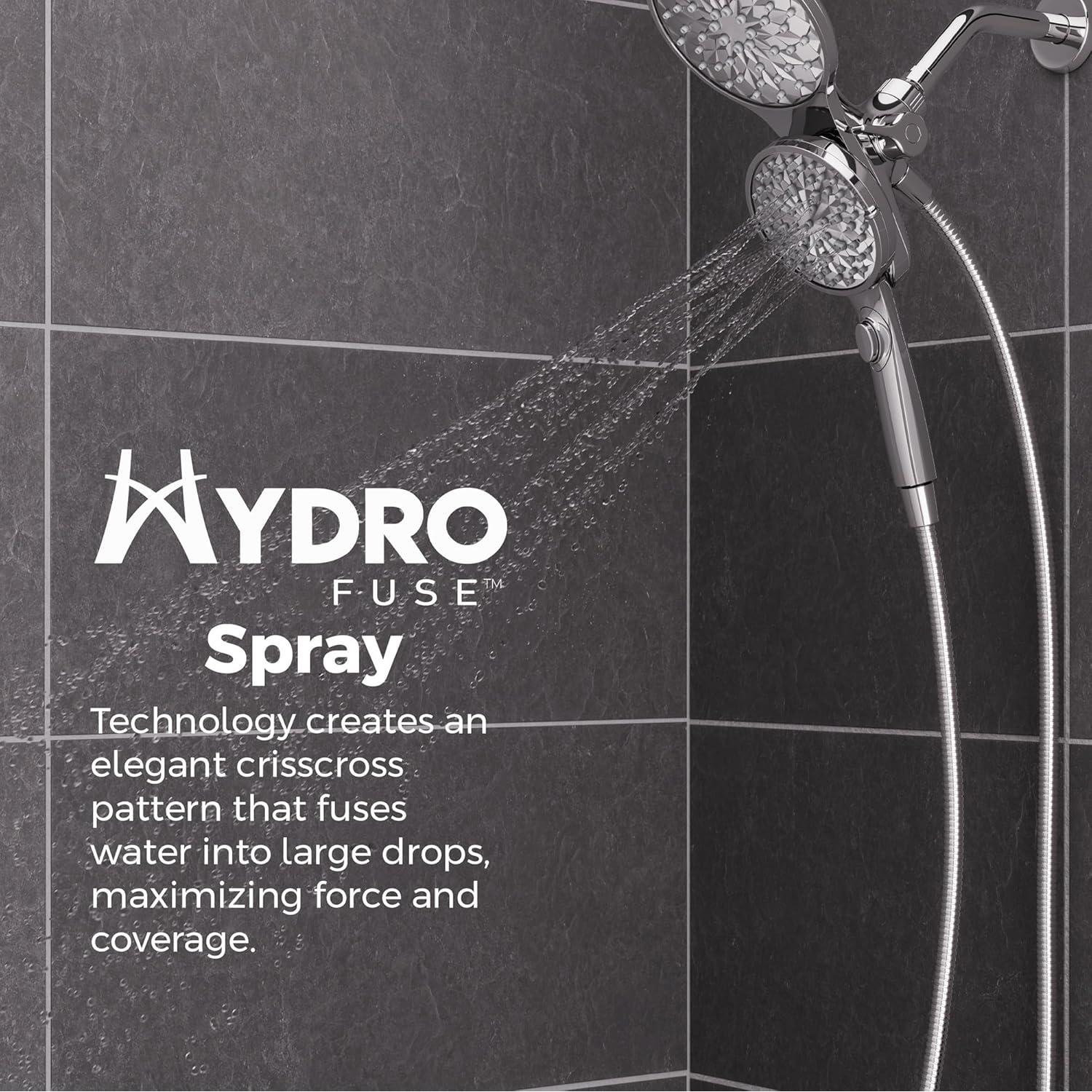 Cabezal de Ducha y Mano Pfister HydroFuse 6 Funciones Cromo