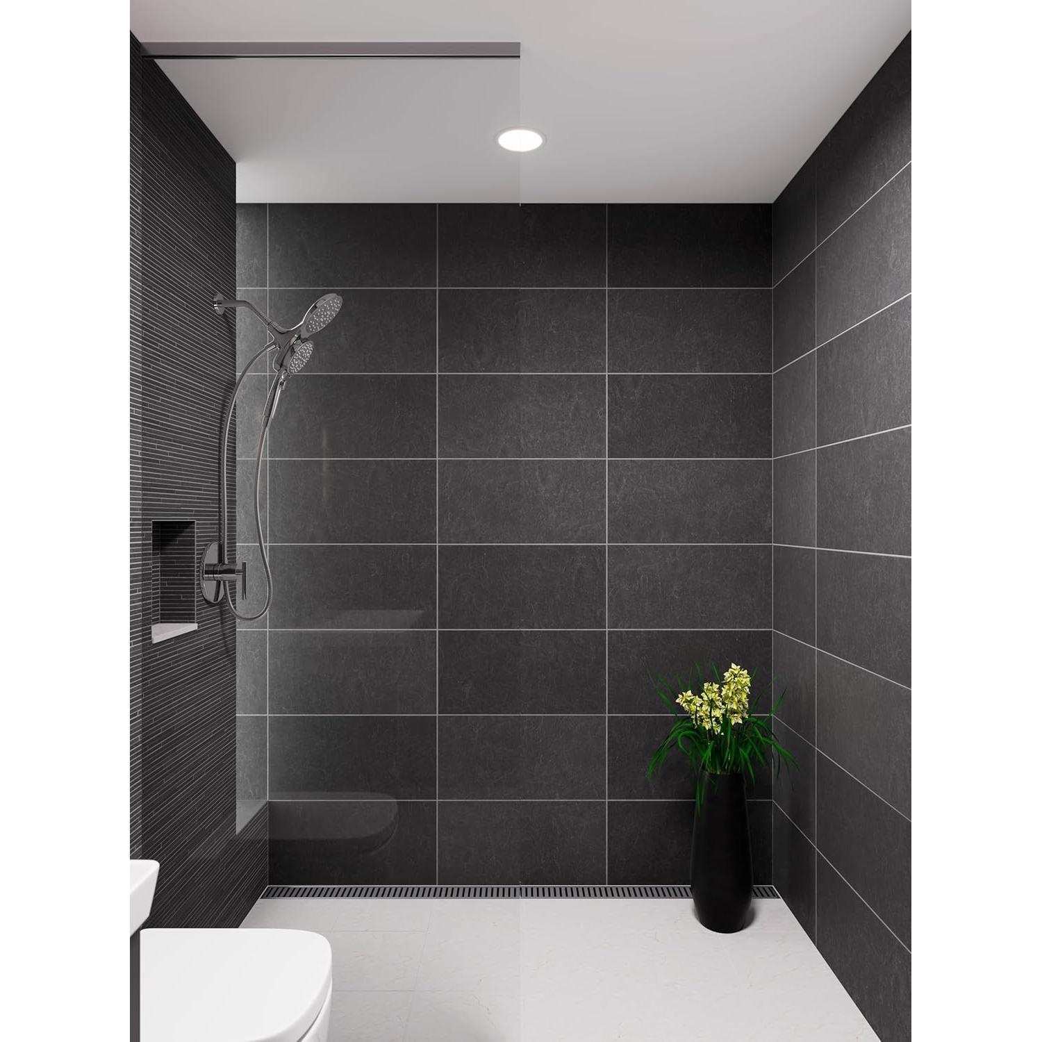 Cabezal de Ducha y Mano Pfister HydroFuse 6 Funciones Cromo