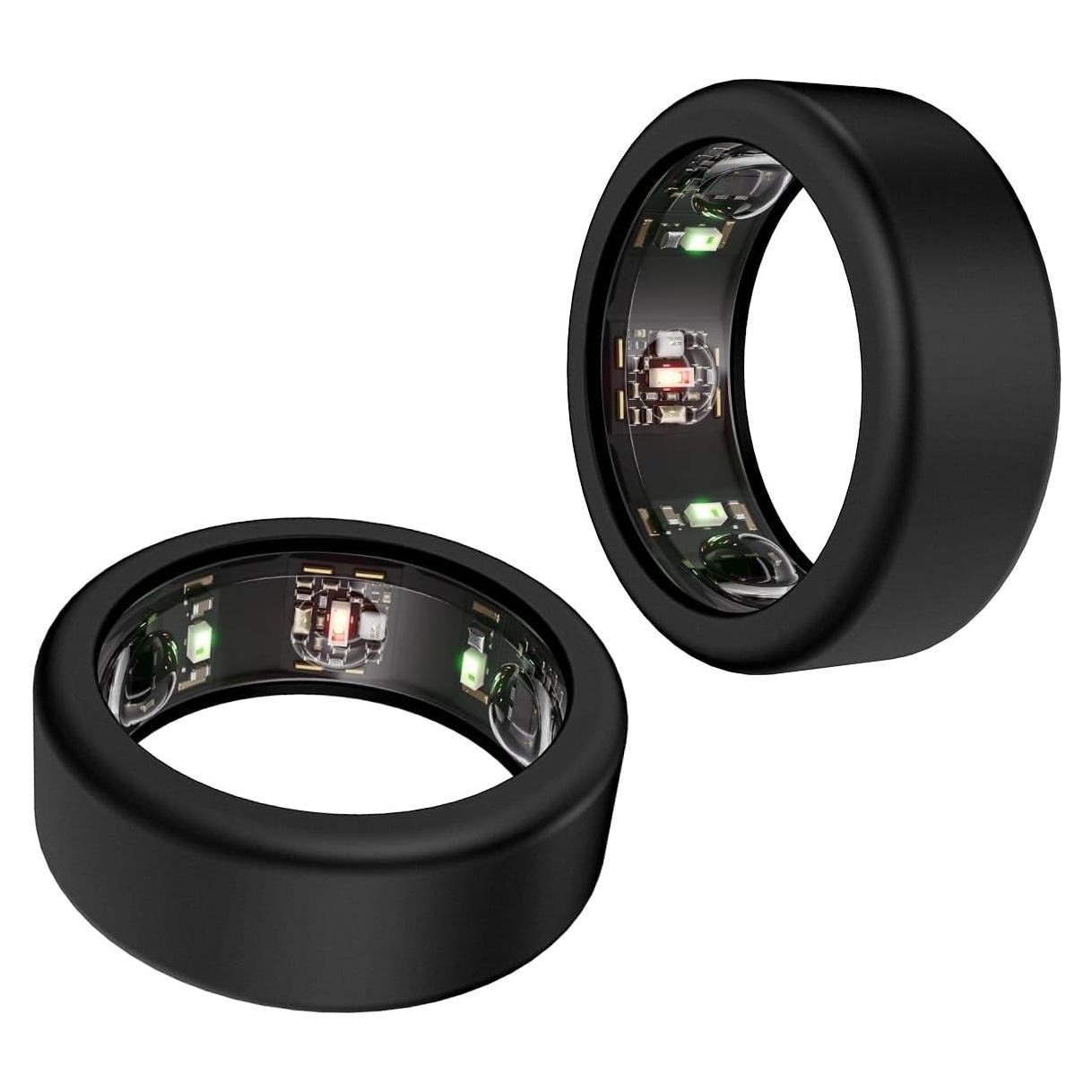 Funda de Silicona Elástica para Oura Ring Gen 3 - Negro S(6-10)