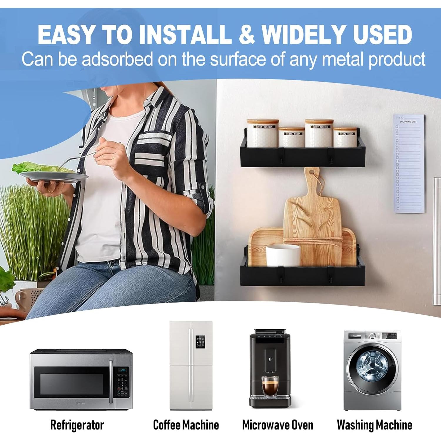 Organizador de Especias Magnético Cocina 2PCS - Objetivo de Cocina