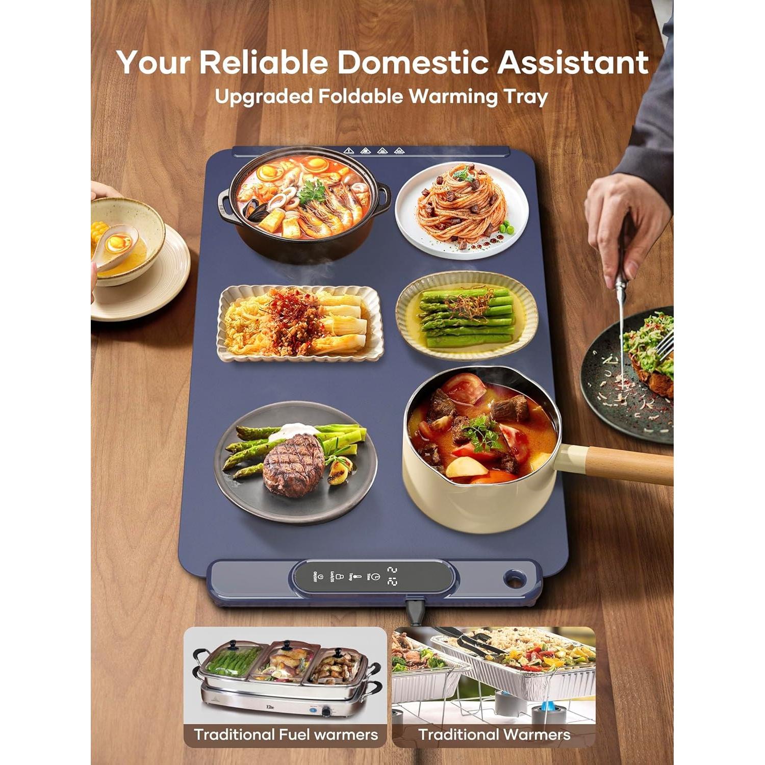 Alfombrilla Calentadora Eléctrica Viemon FWM-01B 300W Azul