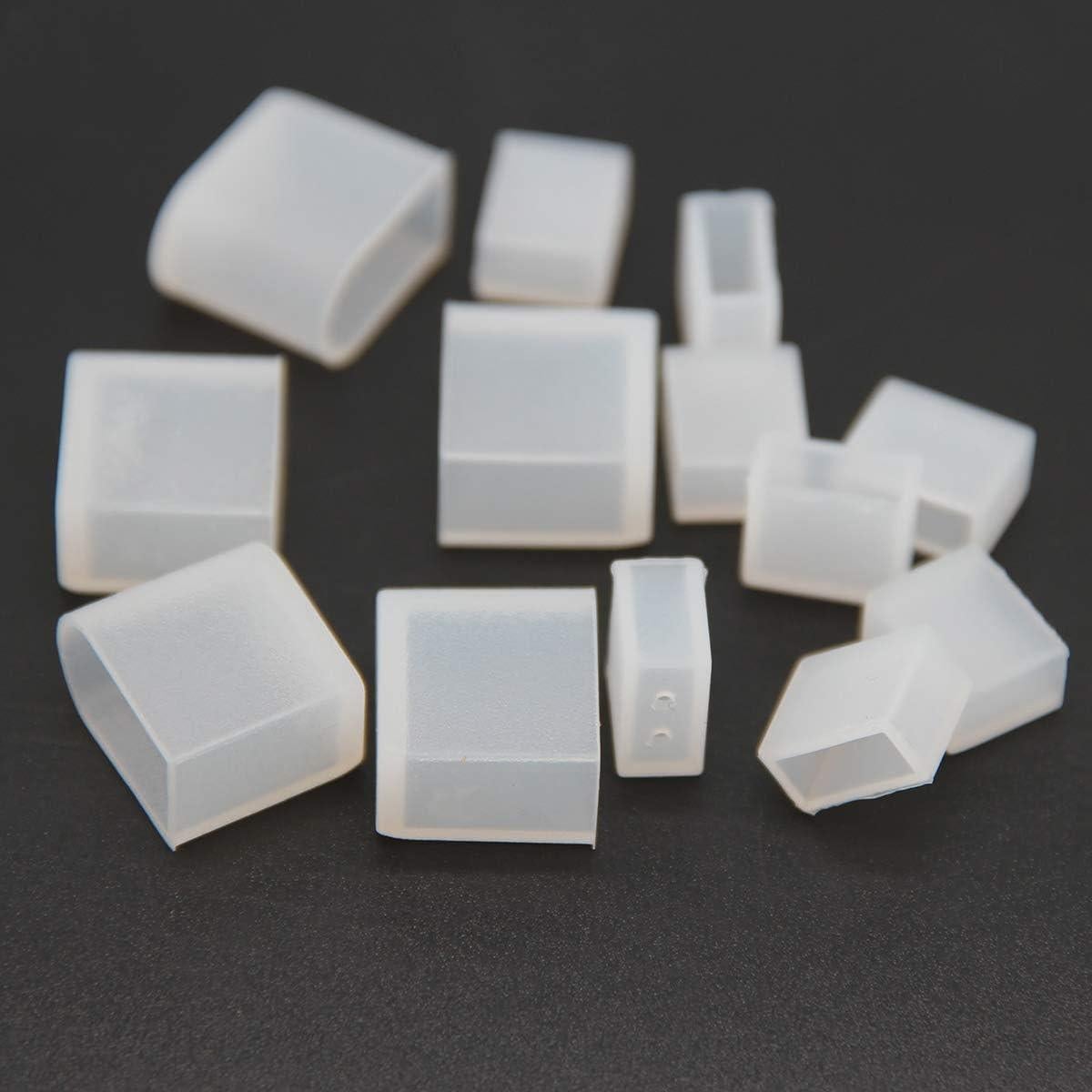 Tapa Final de Silicona 99 Iluminación 200pcs 6x12mm LED