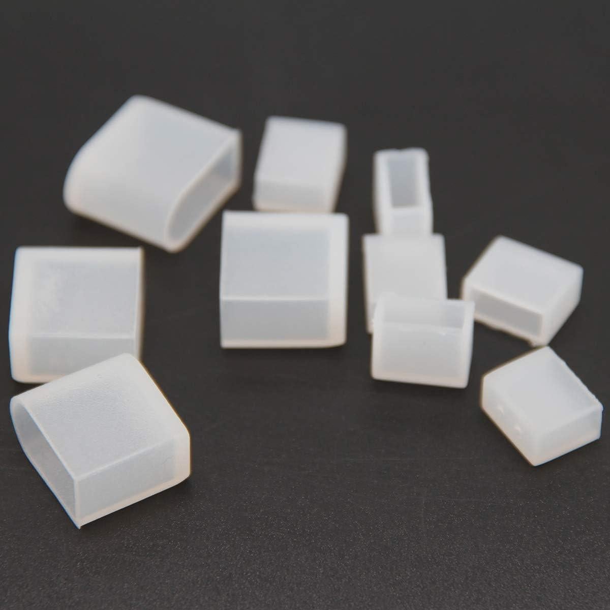 Tapa Final de Silicona 99 Iluminación 200pcs 6x12mm LED