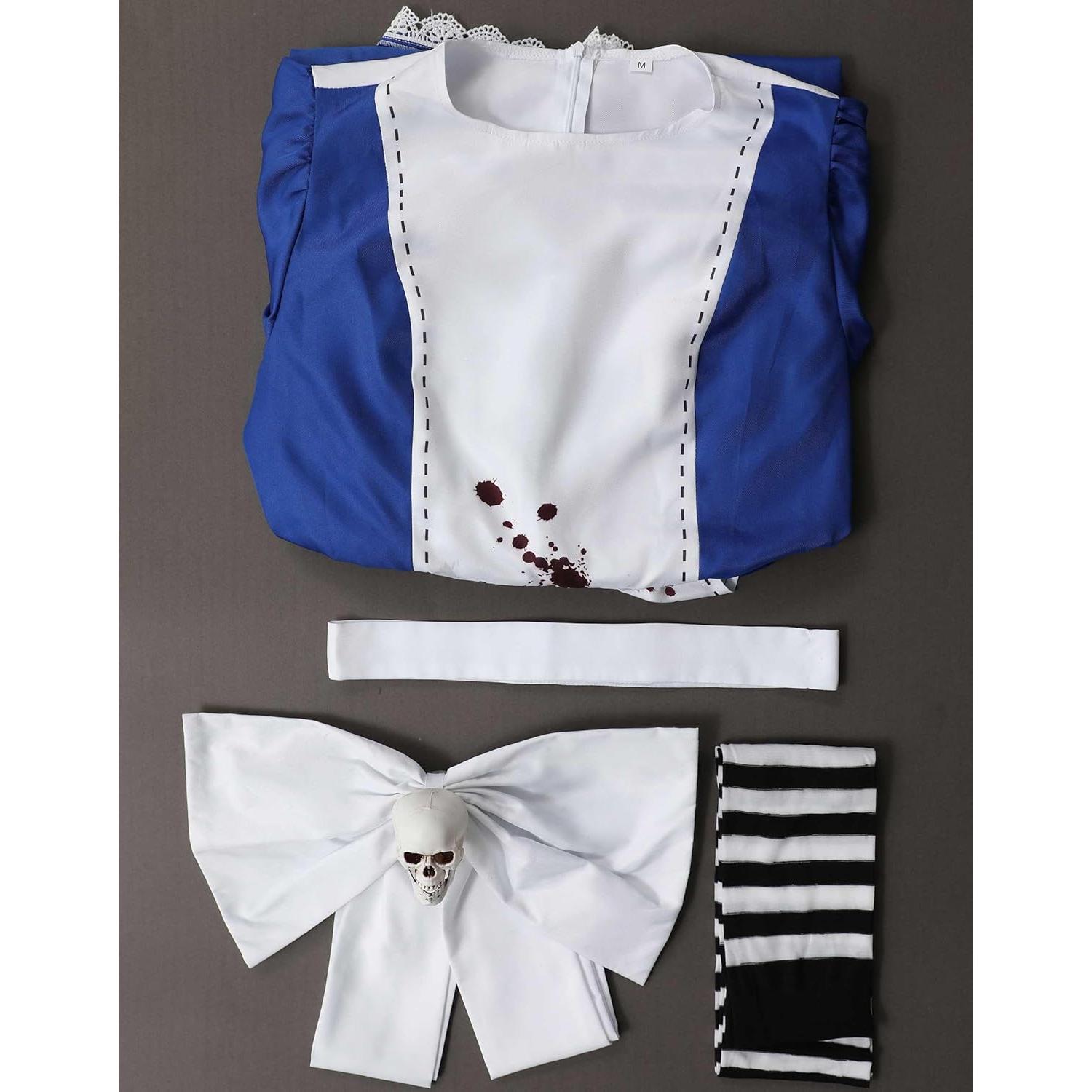 Disfraz de Cosplay para Mujeres Alice - Vestido y Lazo
