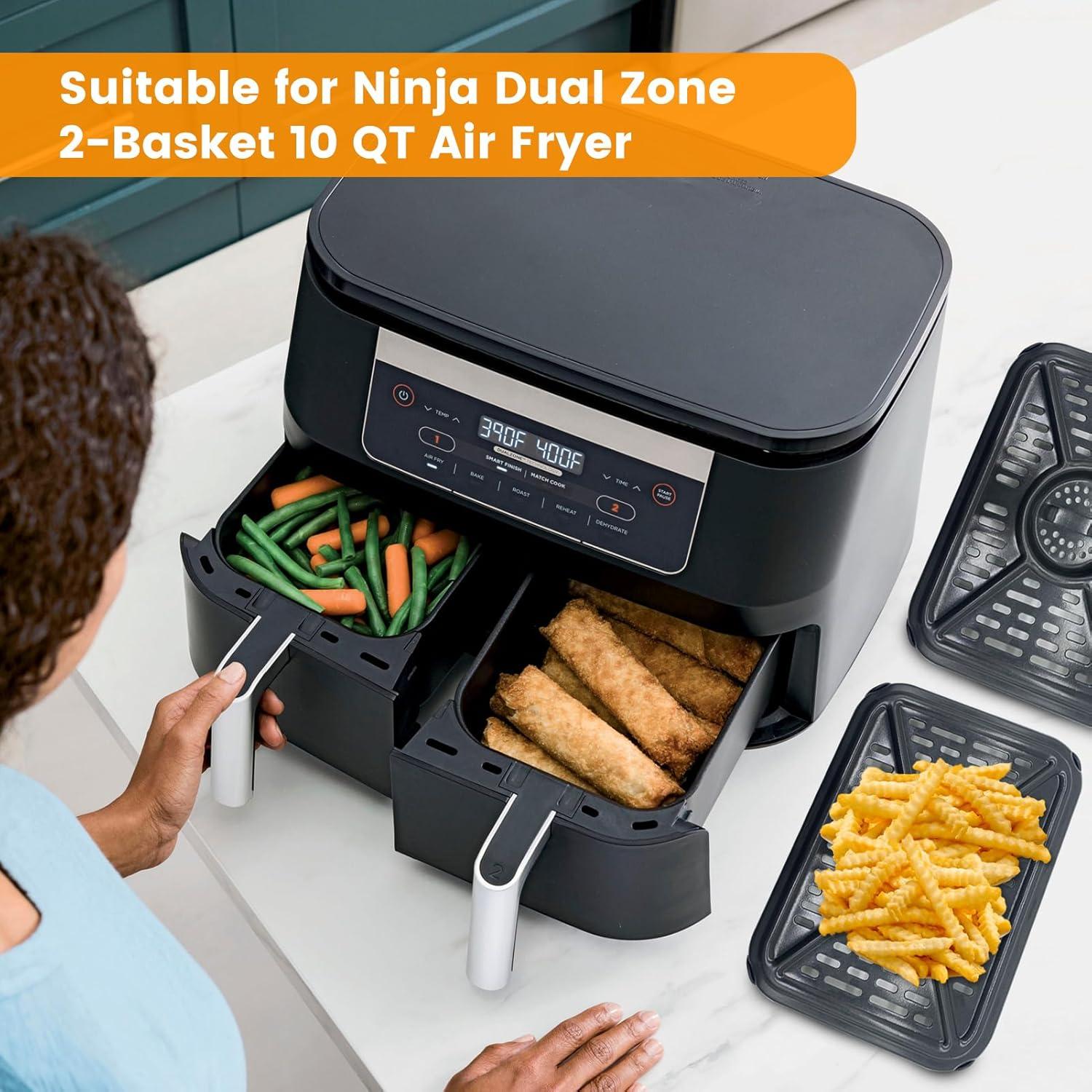 Sartén para Freír al Aire Ninja Foodi 10 QT Acero Inoxidable