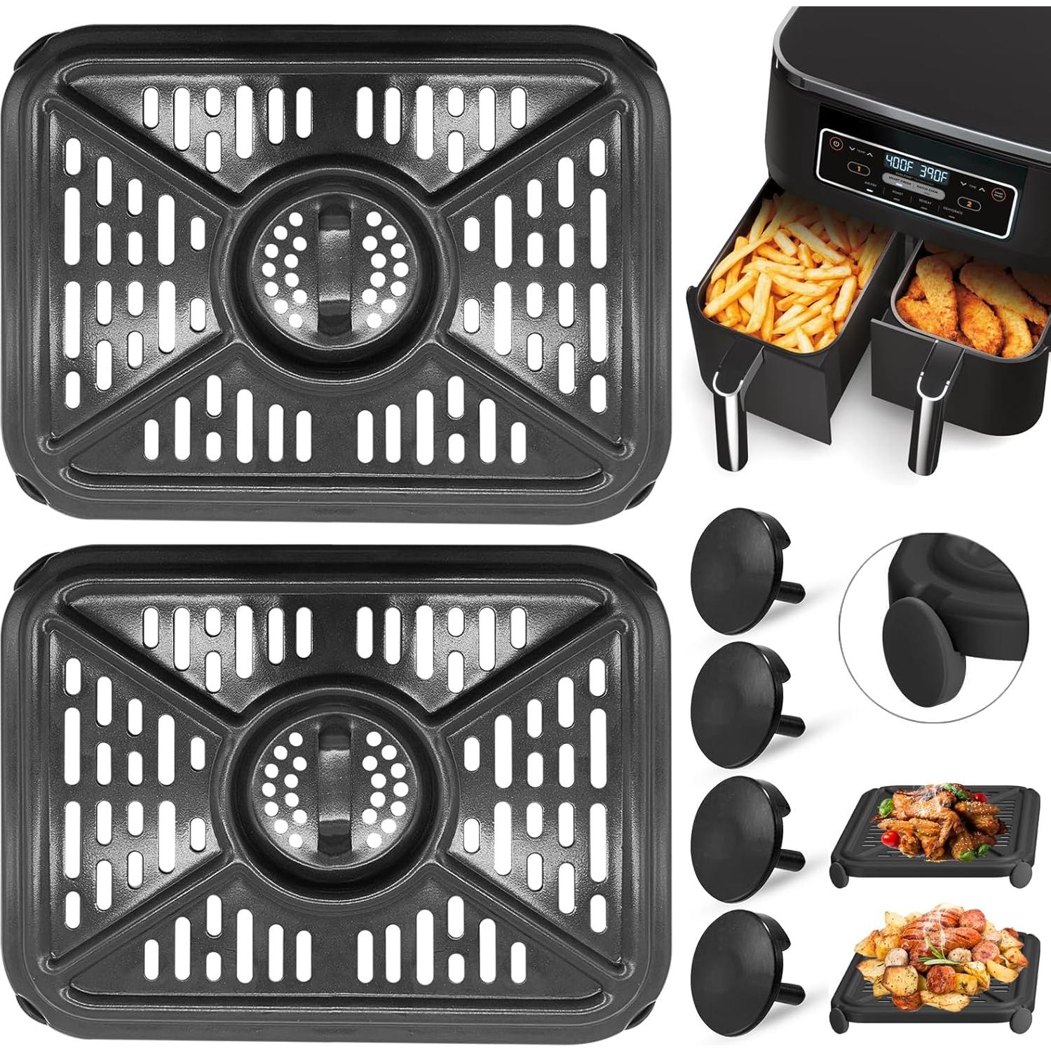 Sartén para Freír al Aire Ninja Foodi 10 QT Acero Inoxidable