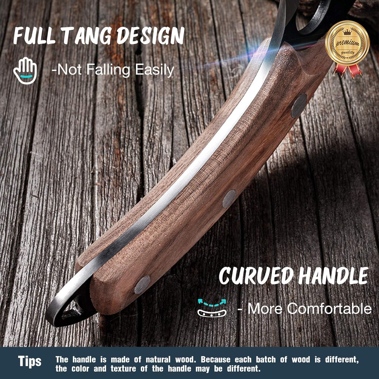Cuchillo de Carnicero Golden Bird 145mm Acero Alto Carbono