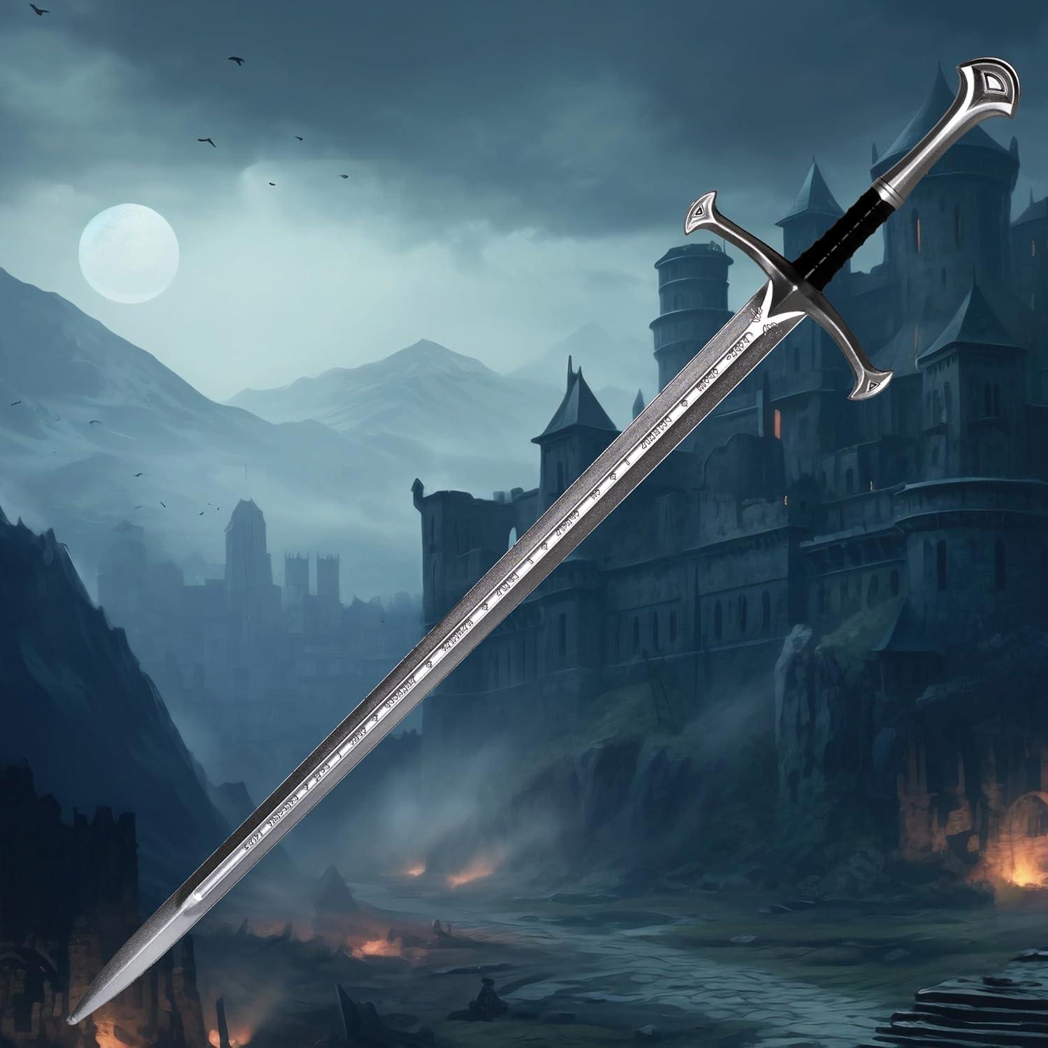 Espada de Espuma Underwraps con Pommel Curvado 28 cm