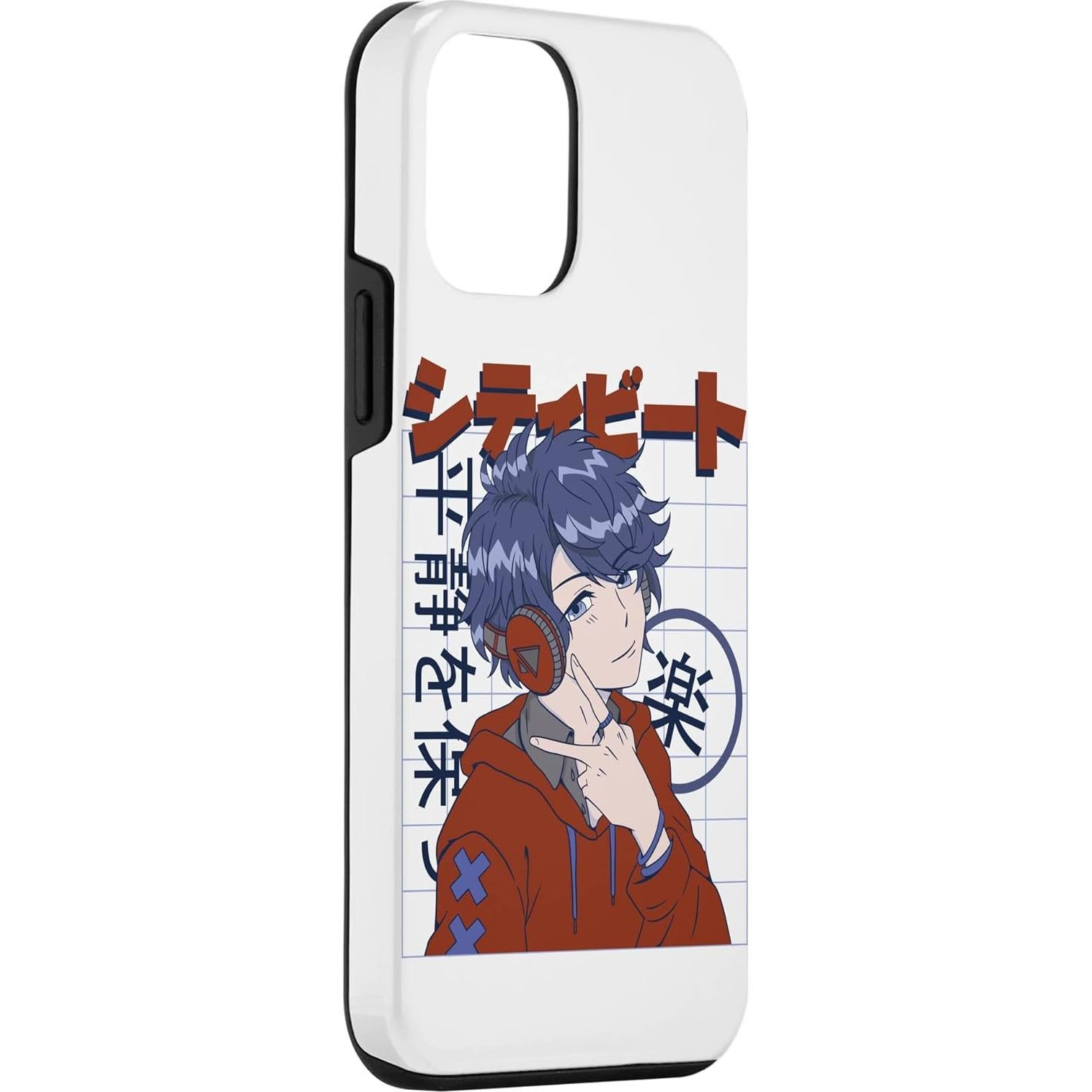Funda protectora para iPhone 12 Mini Anime Japonés