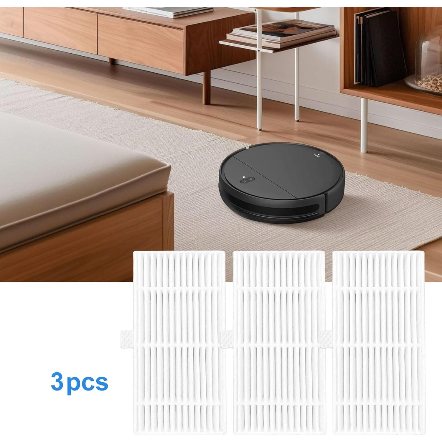 Filtros de Reemplazo HOgardenME para Aspiradoras Robot 3PCS