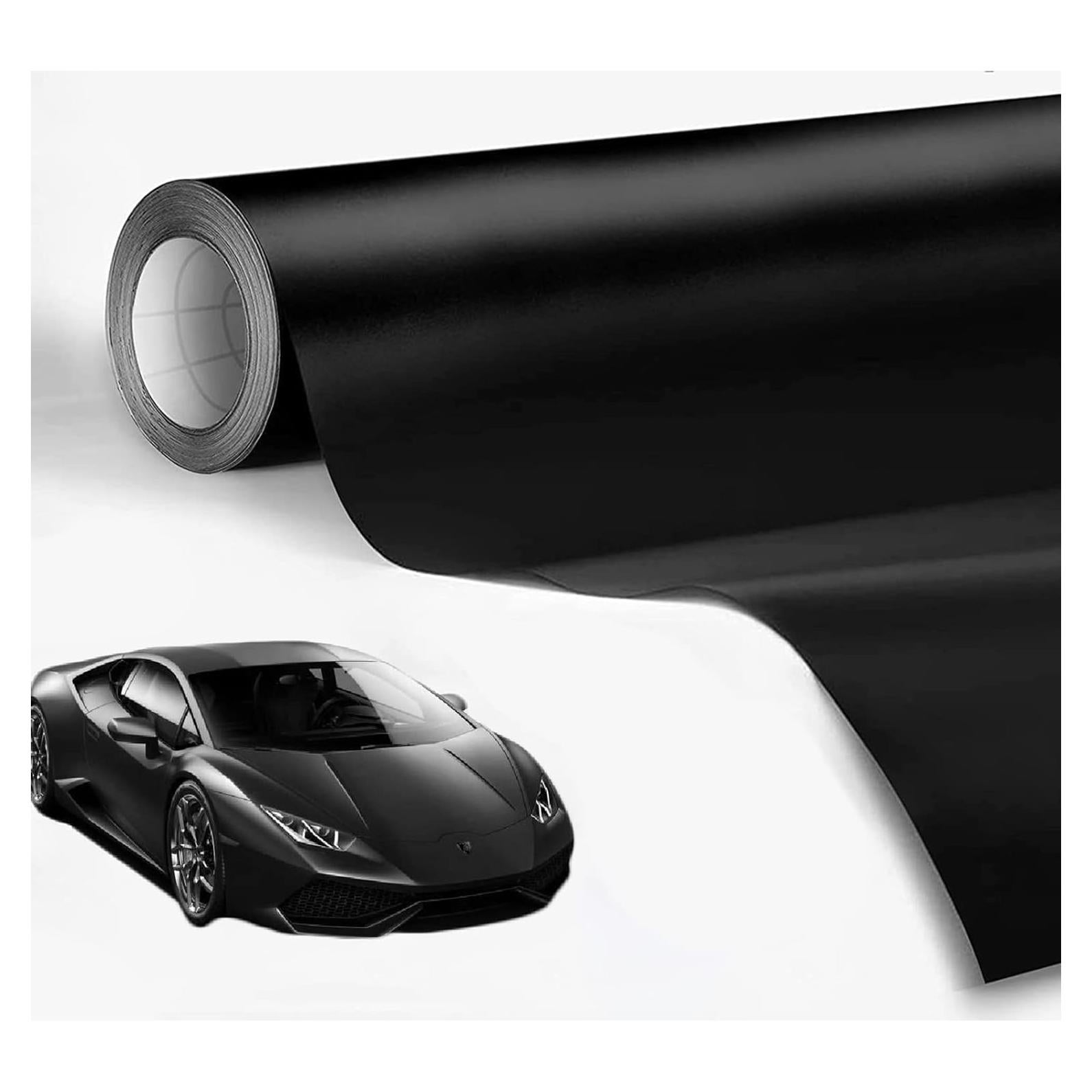 Vinilo Autoadhesivo Negro Mate JYEASTZ 30cm x 150cm