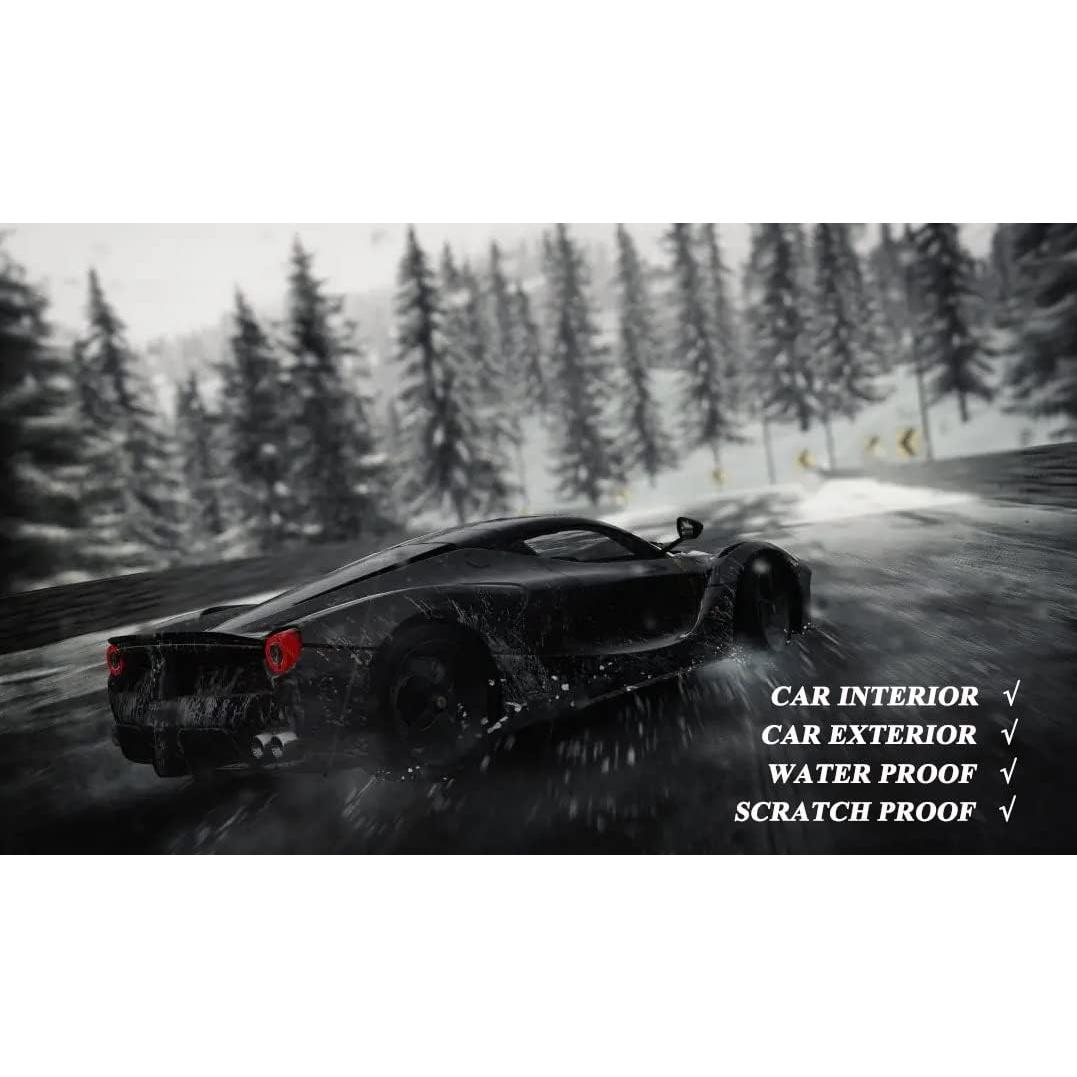 Vinilo Autoadhesivo Negro Mate JYEASTZ 30cm x 150cm