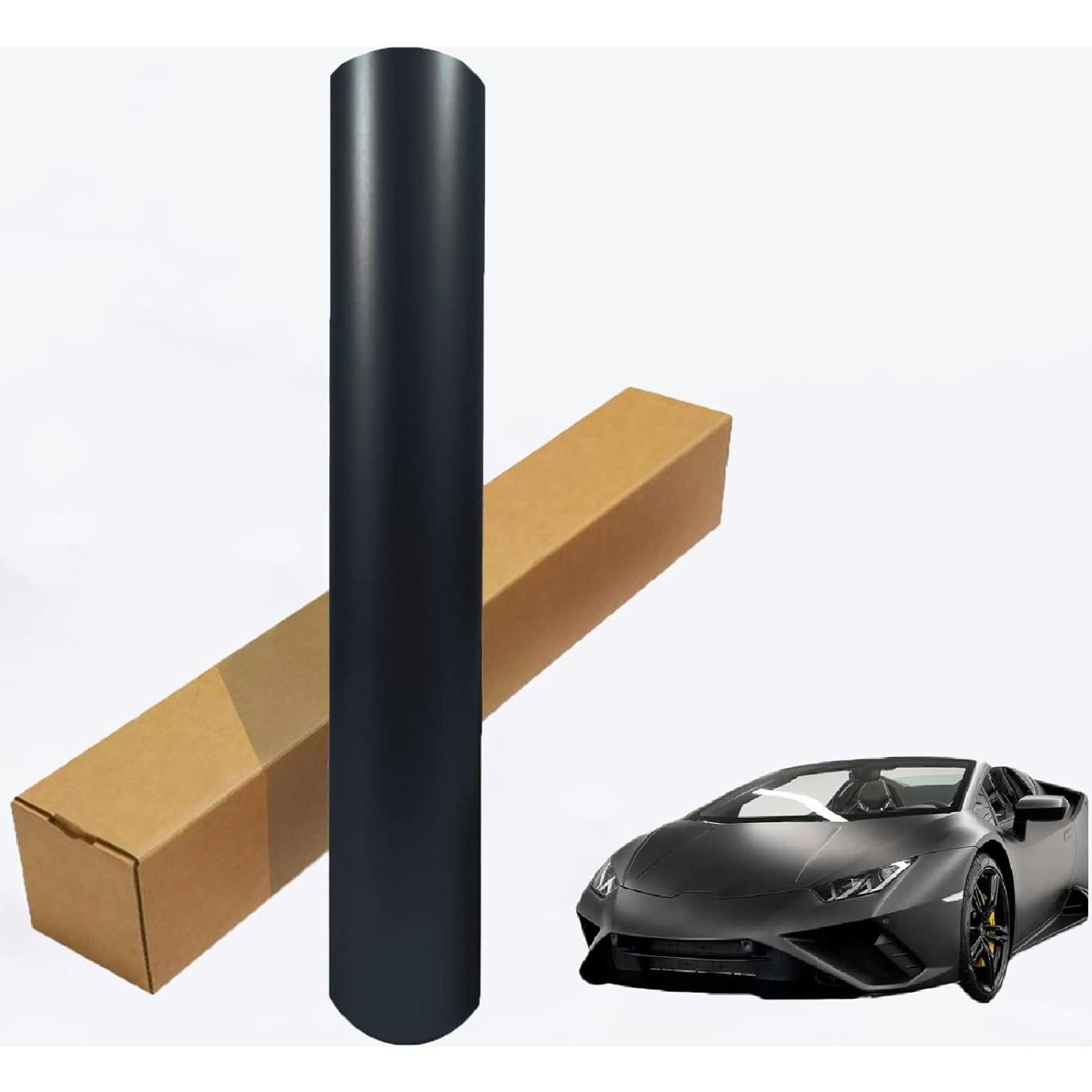 Vinilo Autoadhesivo Negro Mate JYEASTZ 30cm x 150cm