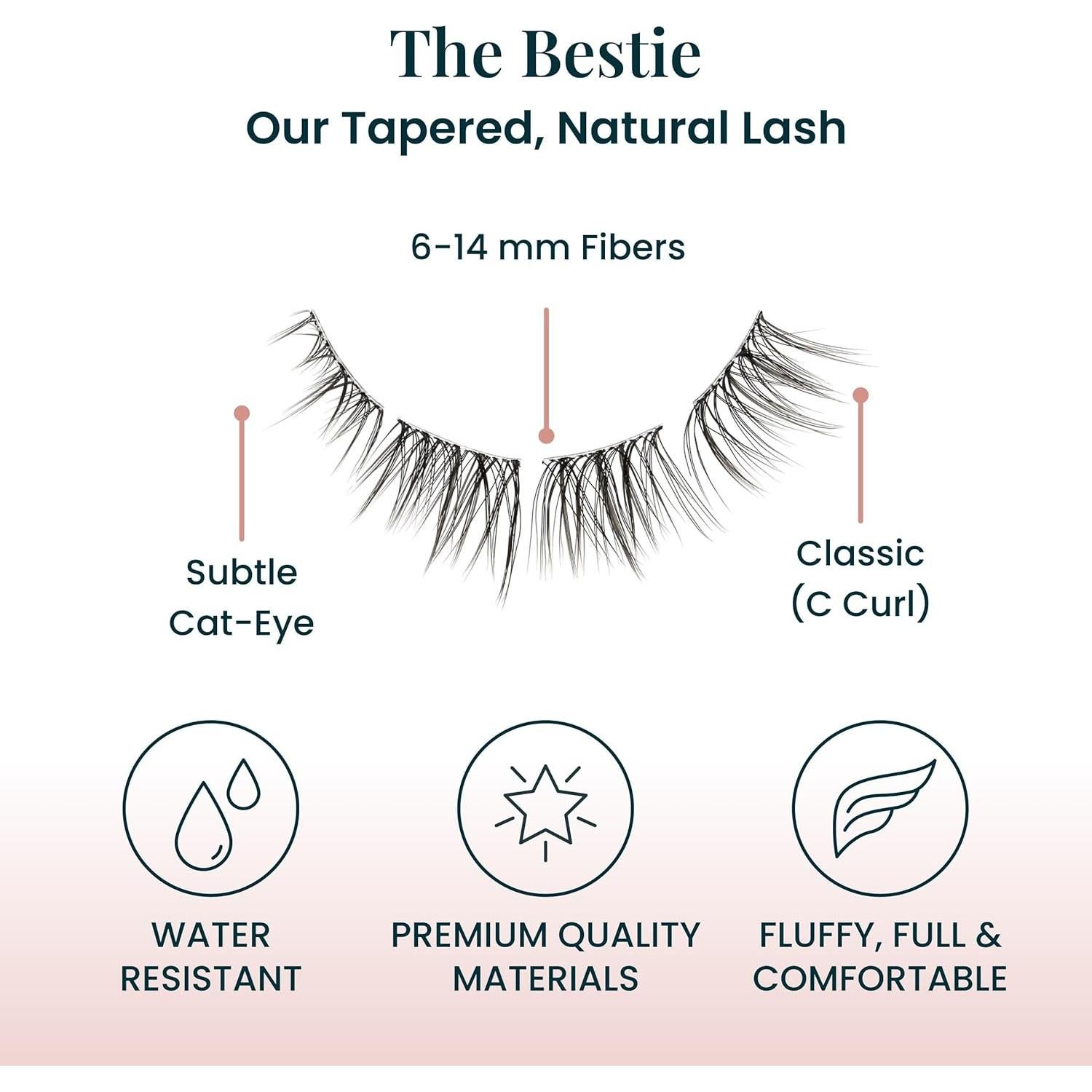 Kit de Extensión de Pestañas FlutterHabit Mejor Amiga - 6 Juegos