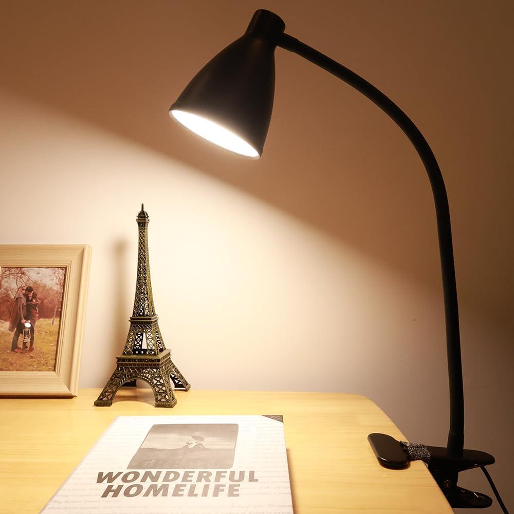 Lámpara de escritorio LED TAI SHAN JIA XIN, cuello flexible 48 cm