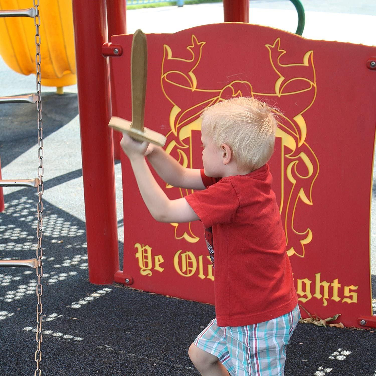 Espada de Juguete de Madera ¡La Aventura Te Espera! 2 Unidades