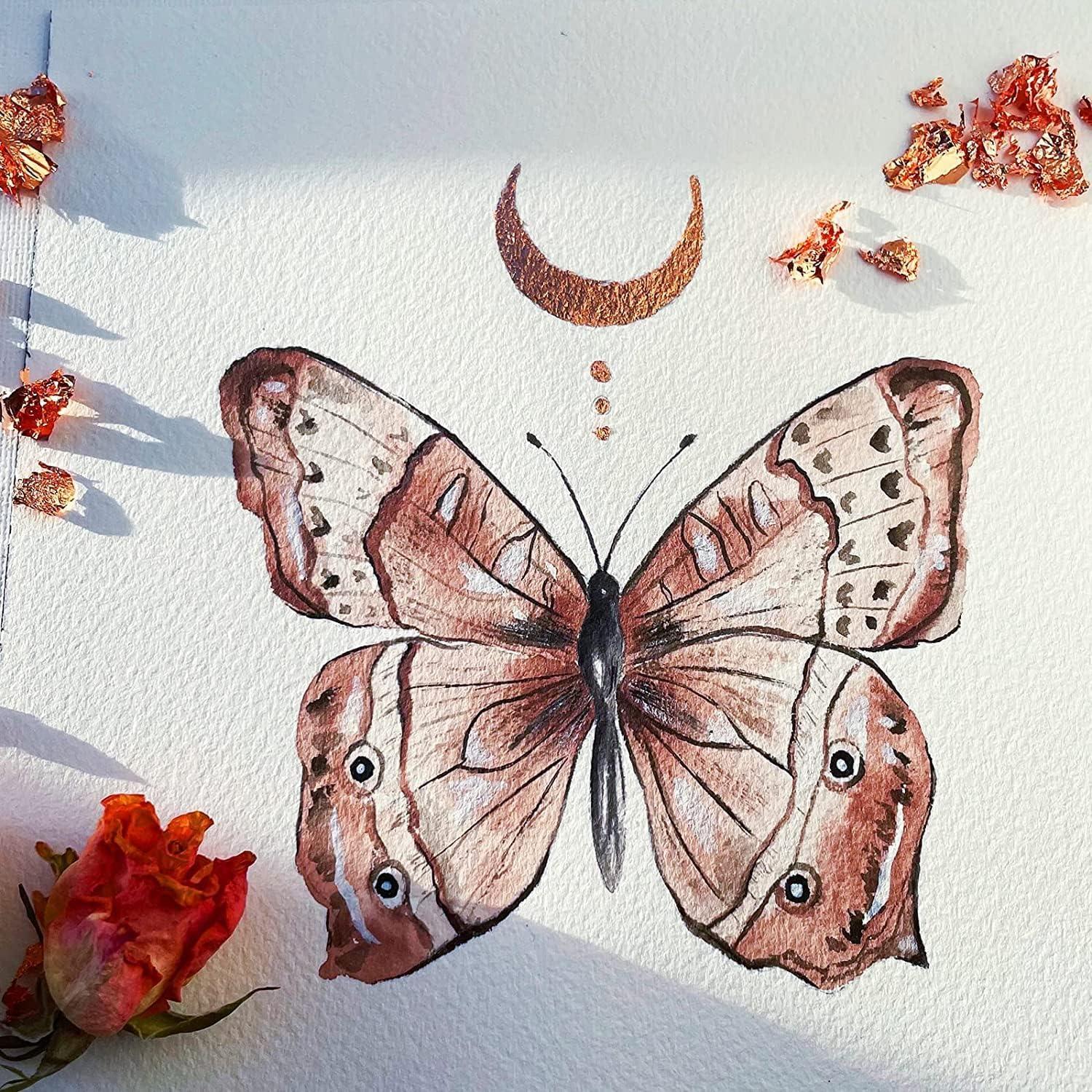 Set de Copos de Oro KINNO 30g para Manualidades y Arte