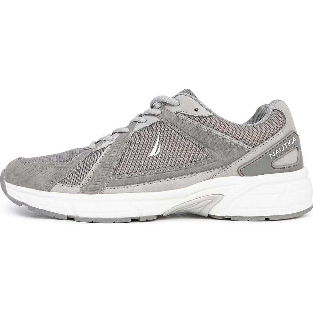 Zapatillas Deportivas Nautica para Hombre 40.6 Gris Amortiguadas