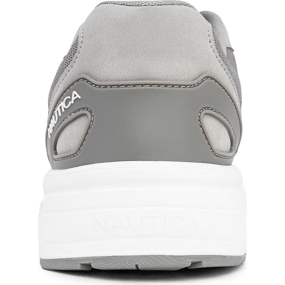 Zapatillas Deportivas Nautica para Hombre 40.6 Gris Amortiguadas