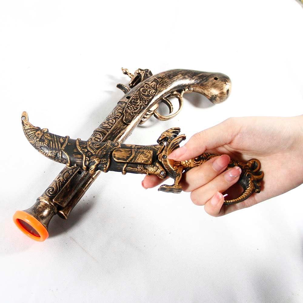 Conjunto de Juguete Pirata WENYUANHOME - Espada y Pistola