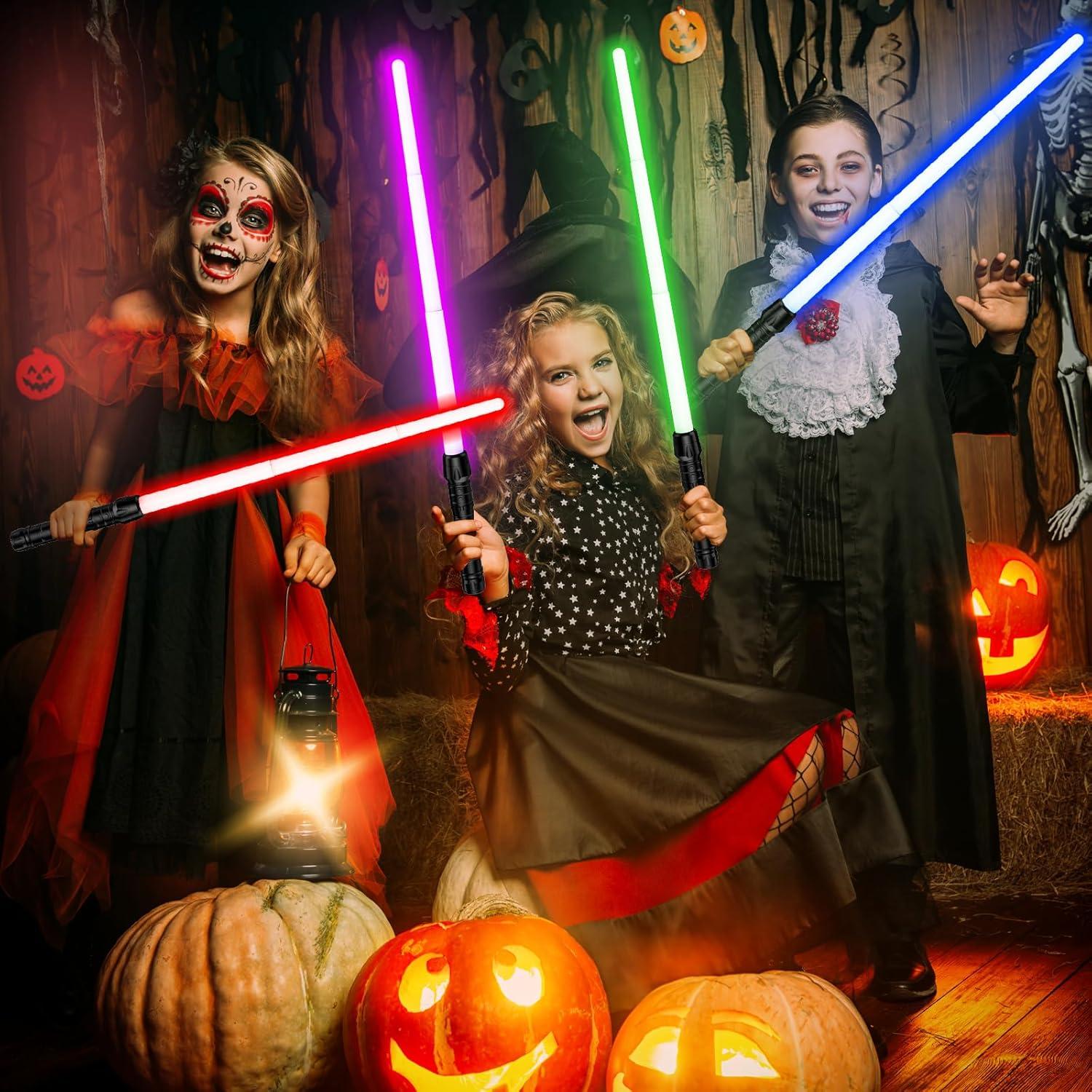 Set de 12 Sables de Luz Yellora para Niños - 7 Colores