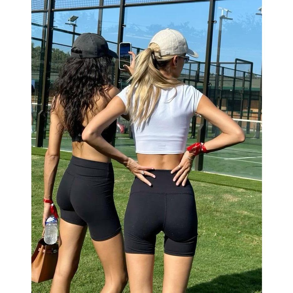 Pantalones Cortos de Cintura Alta DHSO para Mujeres - Control Abdomen