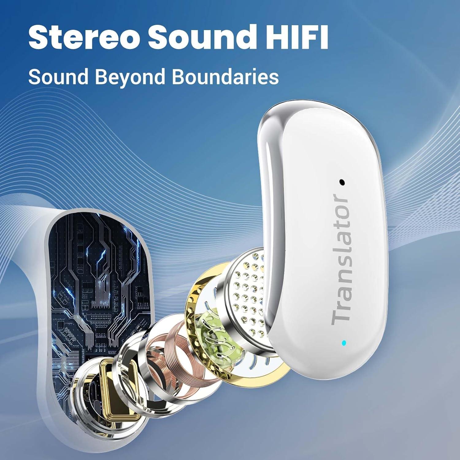 Auriculares de Traducción ANFIER AF56 - 8 Idiomas Offline