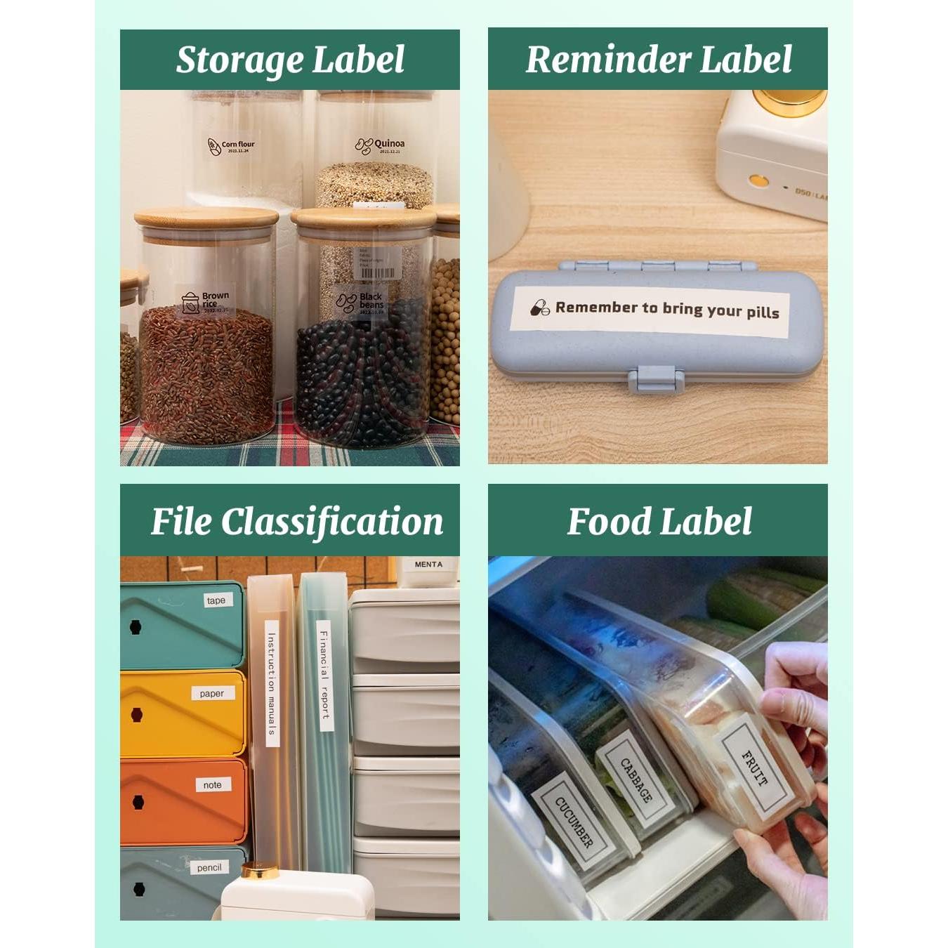 Impresora de Etiquetas Portátil Phomemo D50 Bluetooth 1.6-2.4 cm