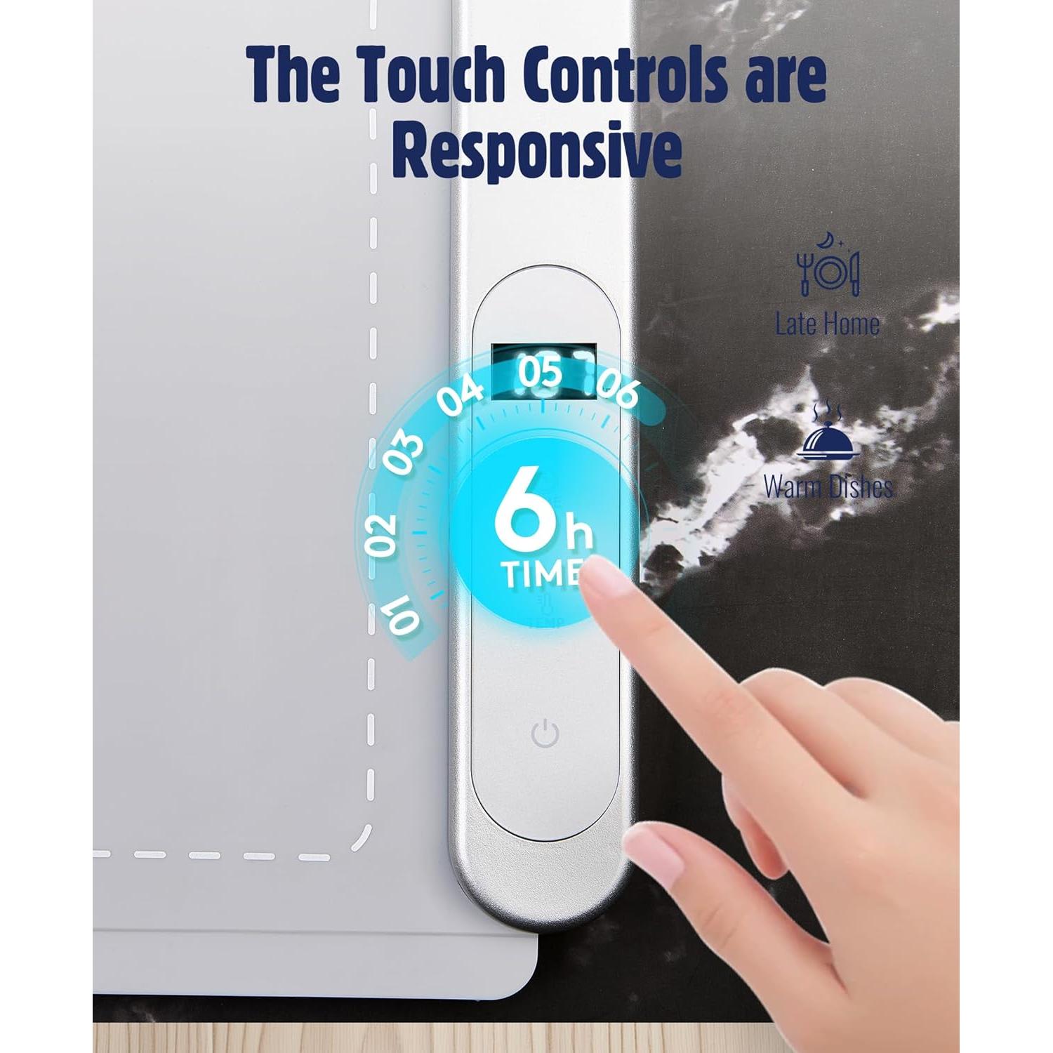 Alfombrilla Calentadora Eléctrica XUPAINC Extra Grande 91x40cm