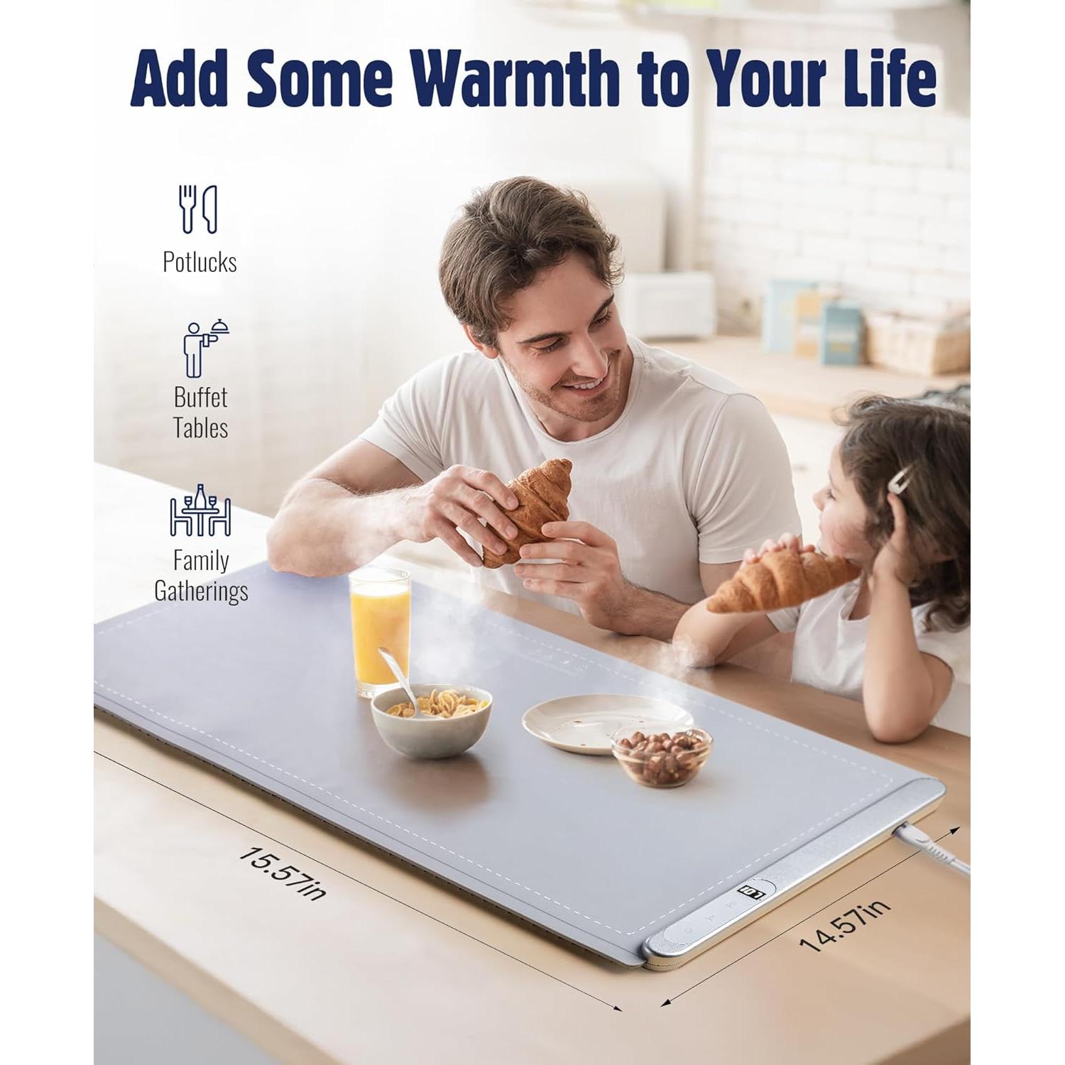 Alfombrilla Calentadora Eléctrica XUPAINC Extra Grande 91x40cm