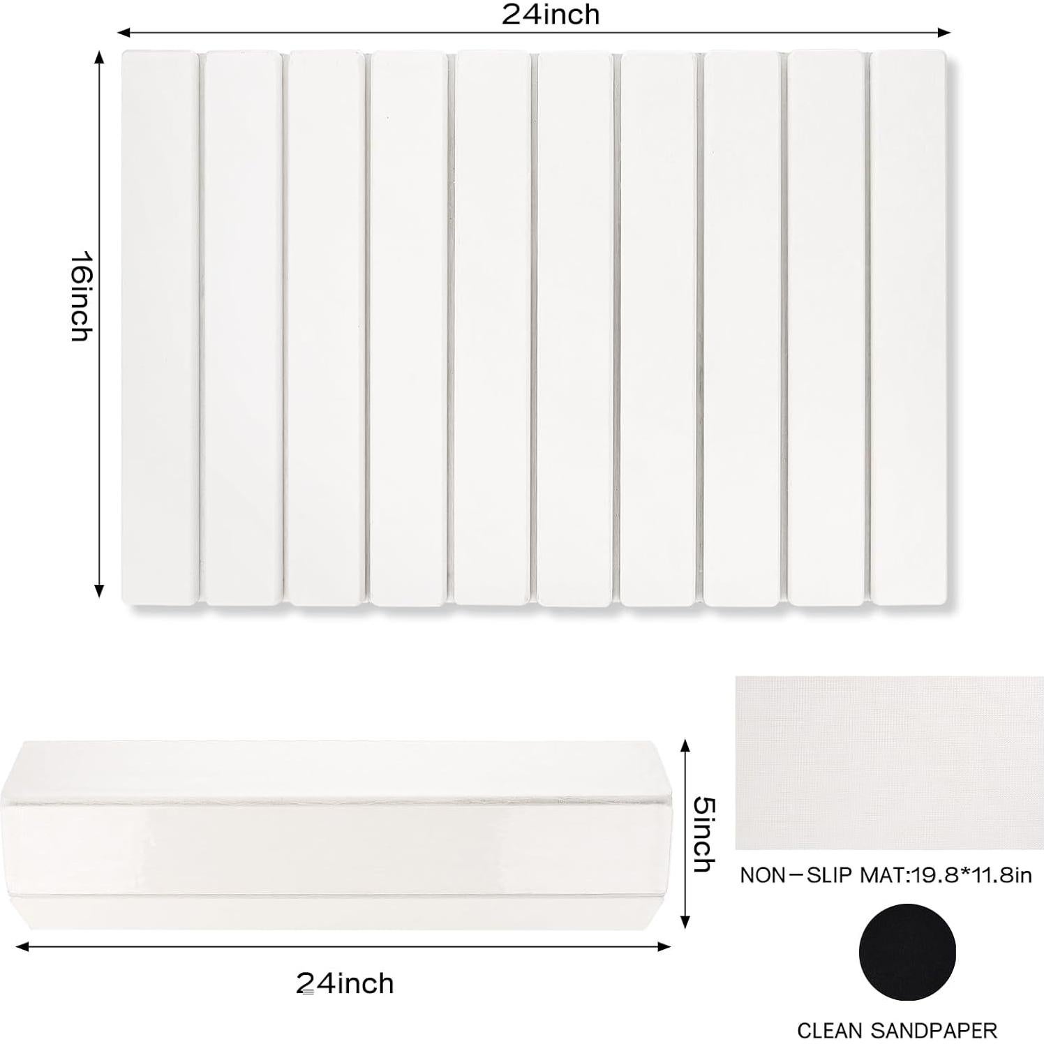 Alfombrilla de Secado de Piedra Kesaplan 61x41cm Antideslizante