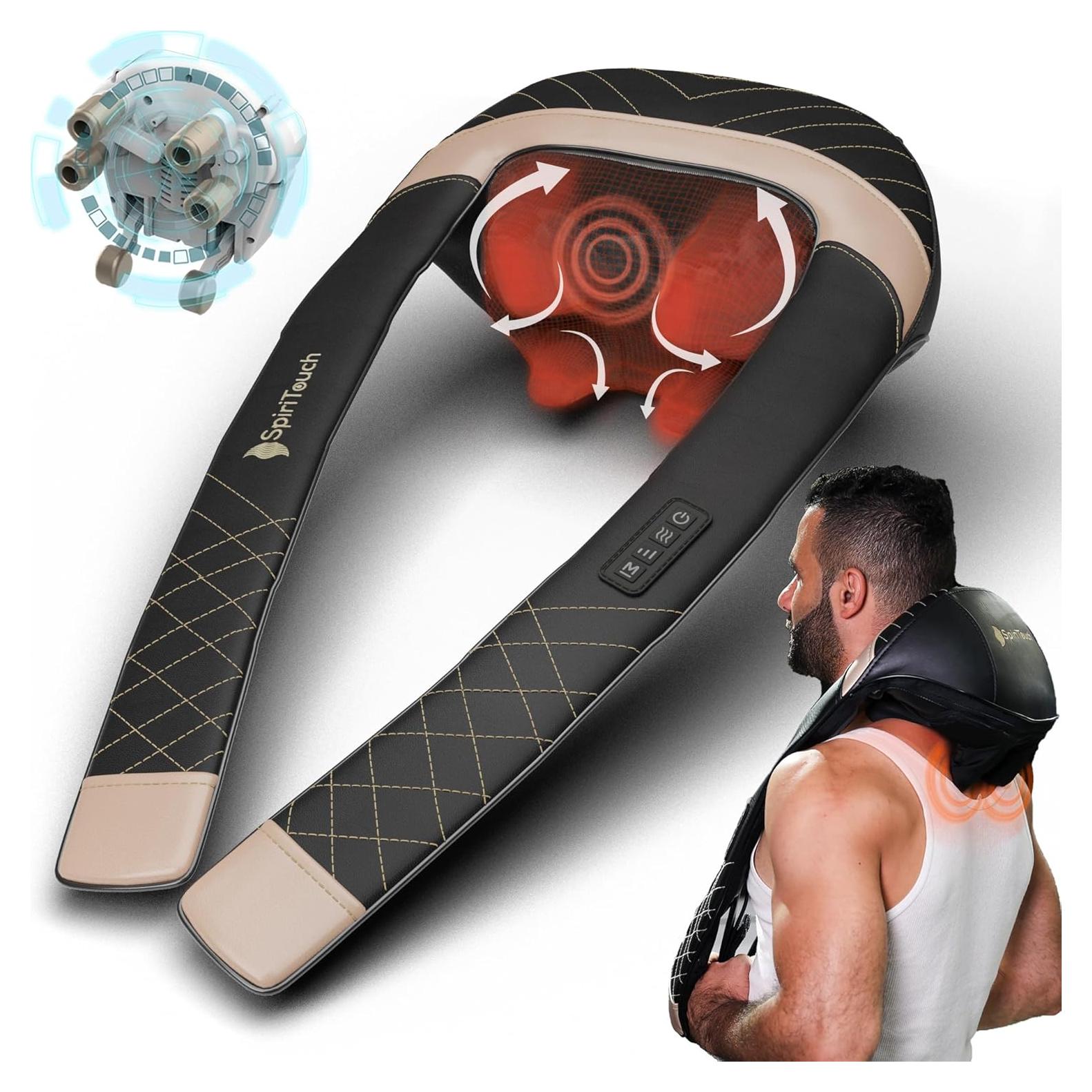 Masajeador de Cuello Shiatsu SpiriTouch 4D con Calor