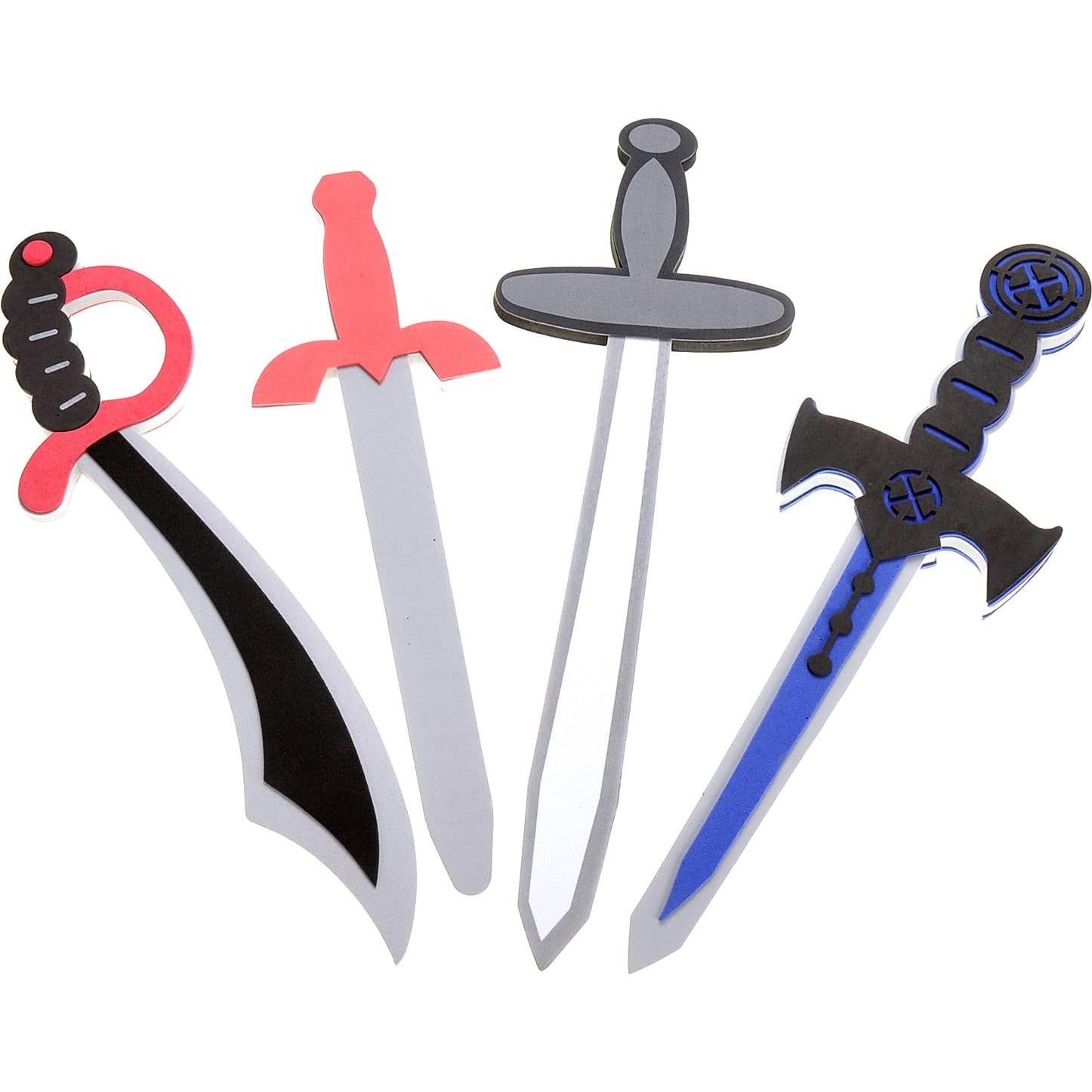 Conjunto de 8 Espadas de Espuma PowerTRC para Niños