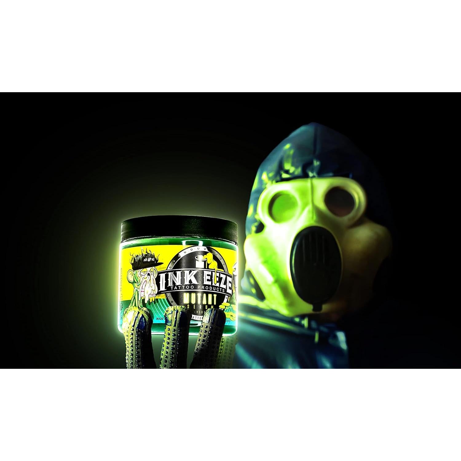 Ungüento Tattoo Verde Inkeeze Serum Mutante 16oz Edición Limitada