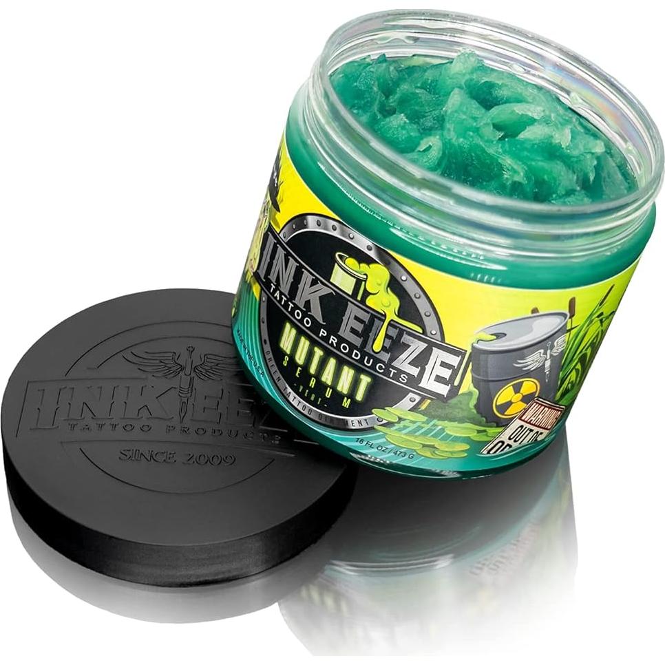 Ungüento Tattoo Verde Inkeeze Serum Mutante 16oz Edición Limitada