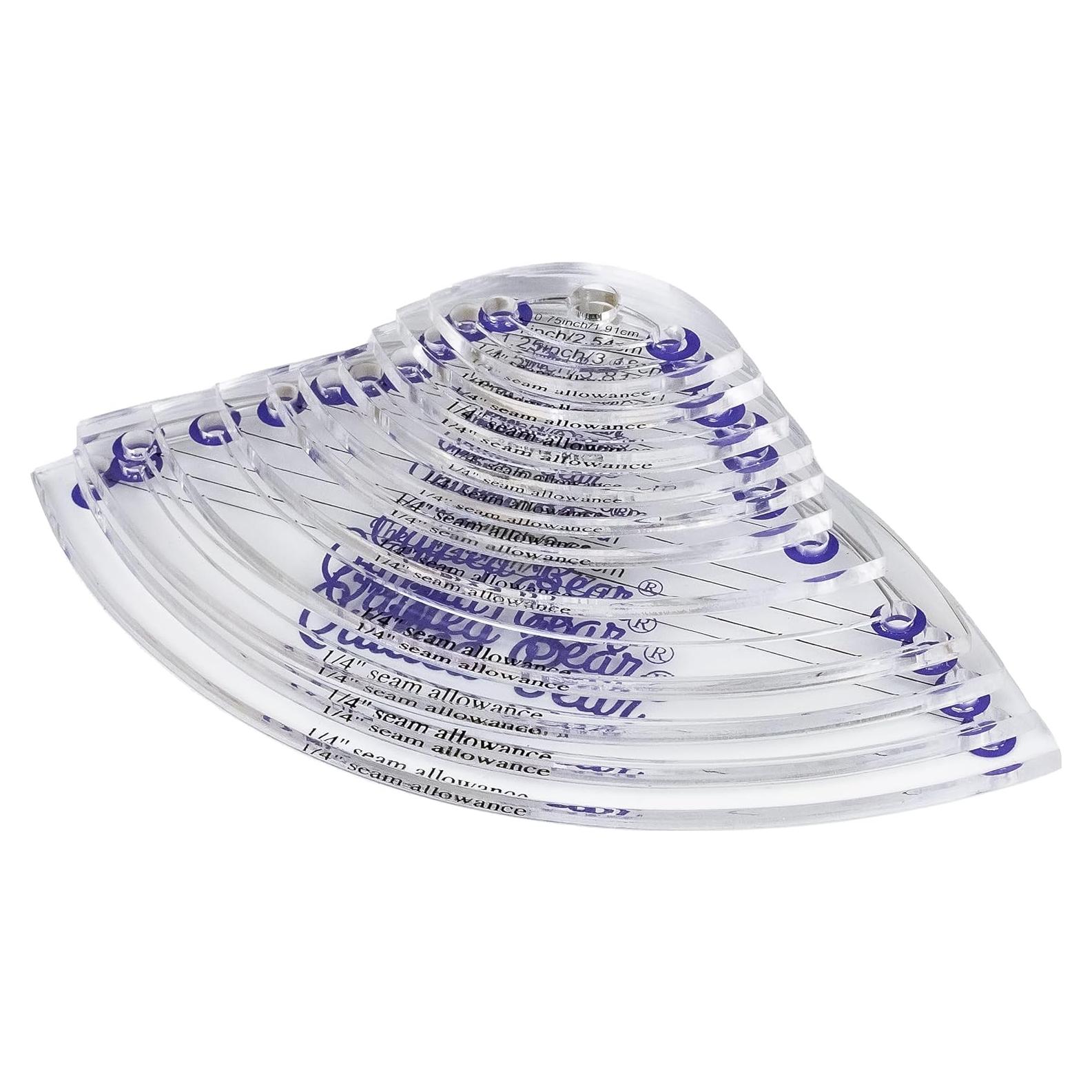 Plantillas de Acolchado The Quilted Bear - Juego de 11 Tamaños