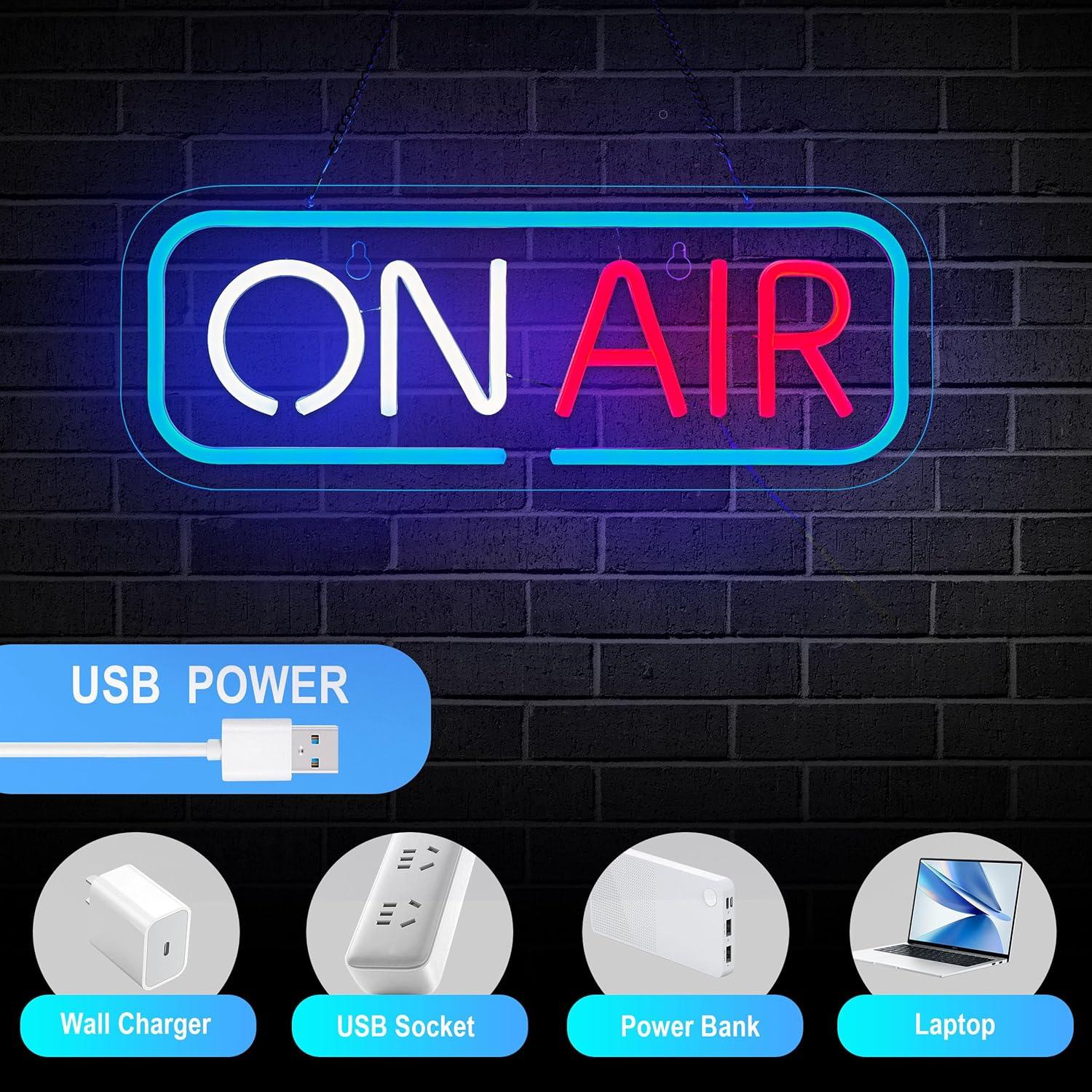 Luz de Neón ON AIR LED 40x15 cm USB Decorativa