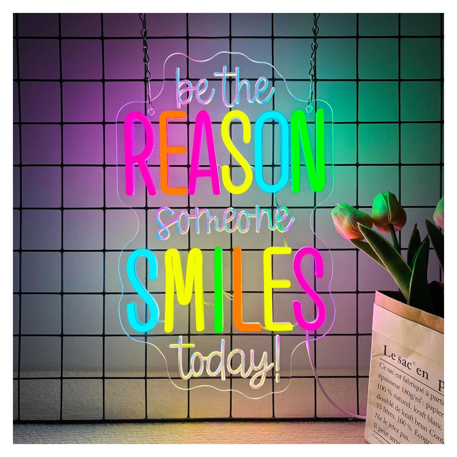 Letrero Neón Motivacional LED Allball 39.9x24.9 cm USB