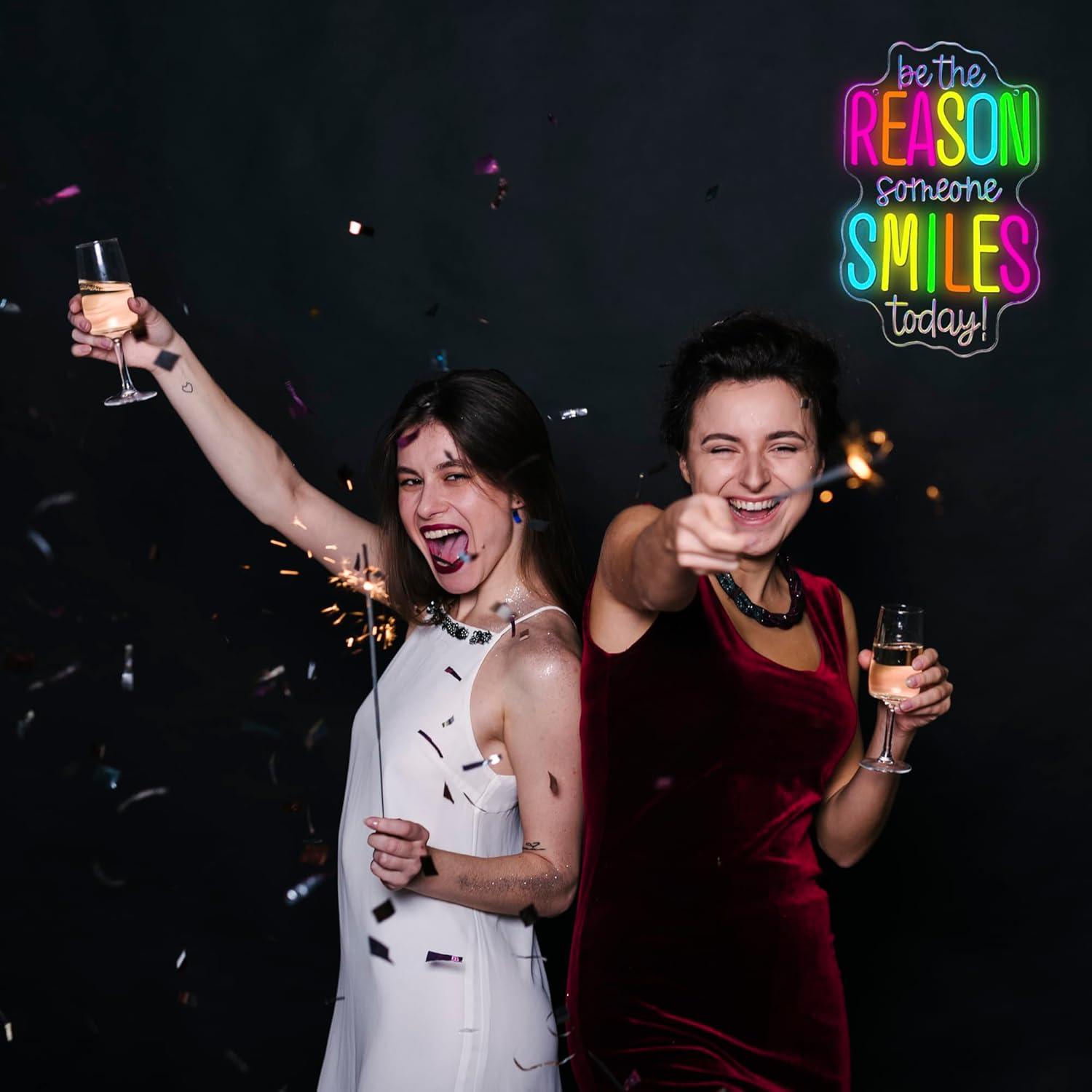 Letrero Neón Motivacional LED Allball 39.9x24.9 cm USB